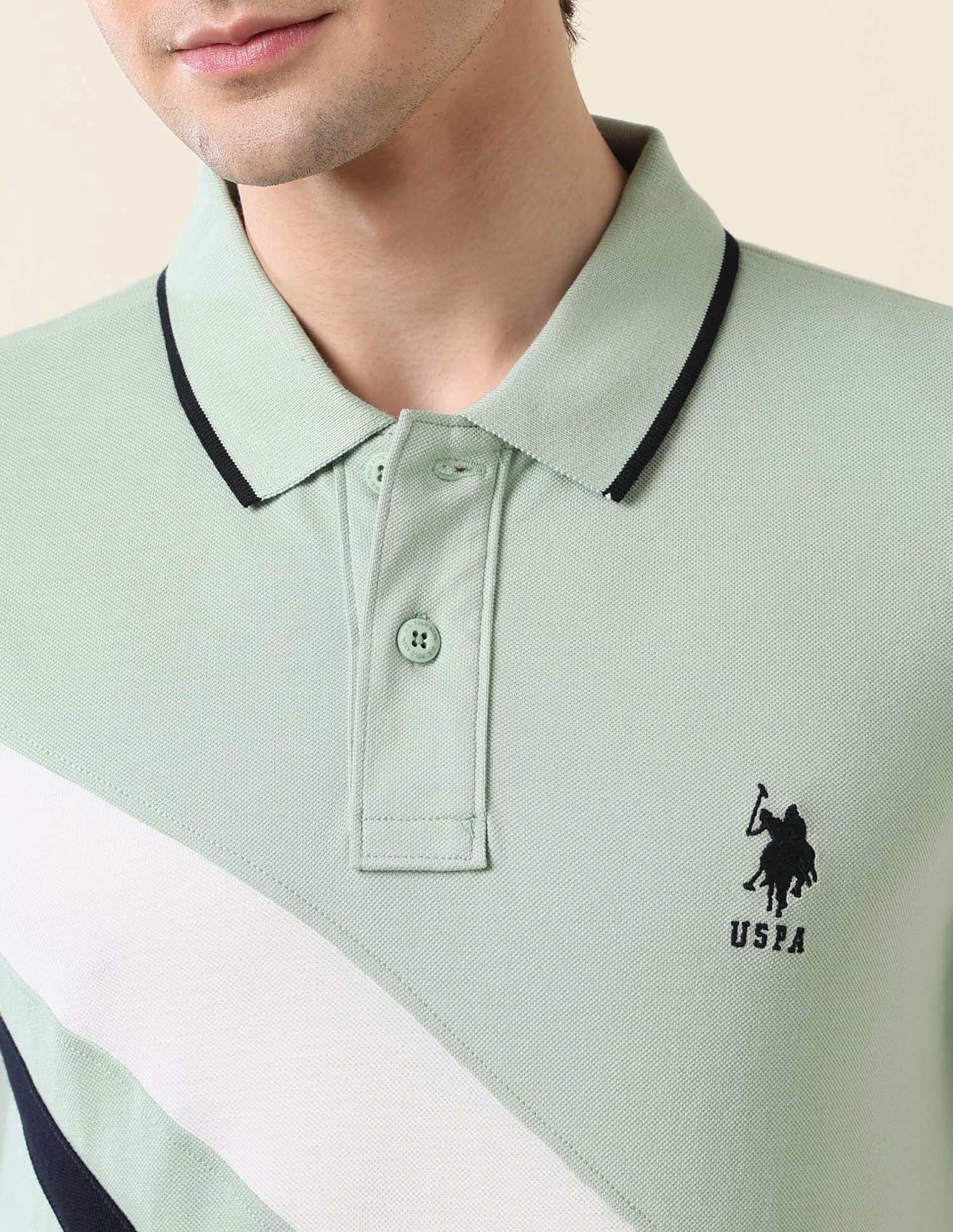 Colourblocked Classic Polo Shirt - Image 7