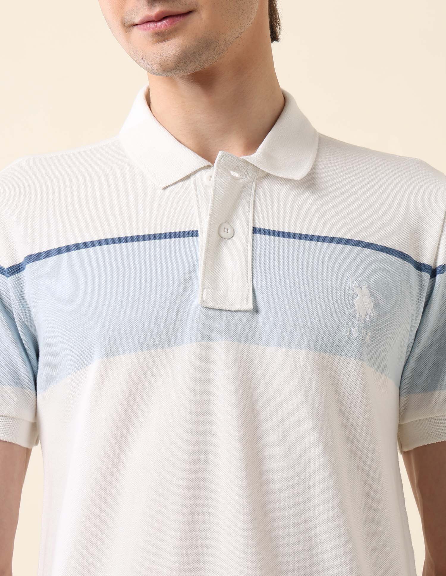 Colourblocked Classic Polo Shirt - Image 7
