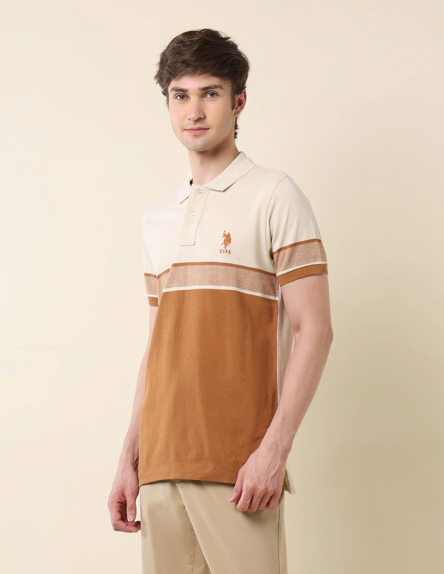 Colourblocked Classic Polo Shirt - Image 4