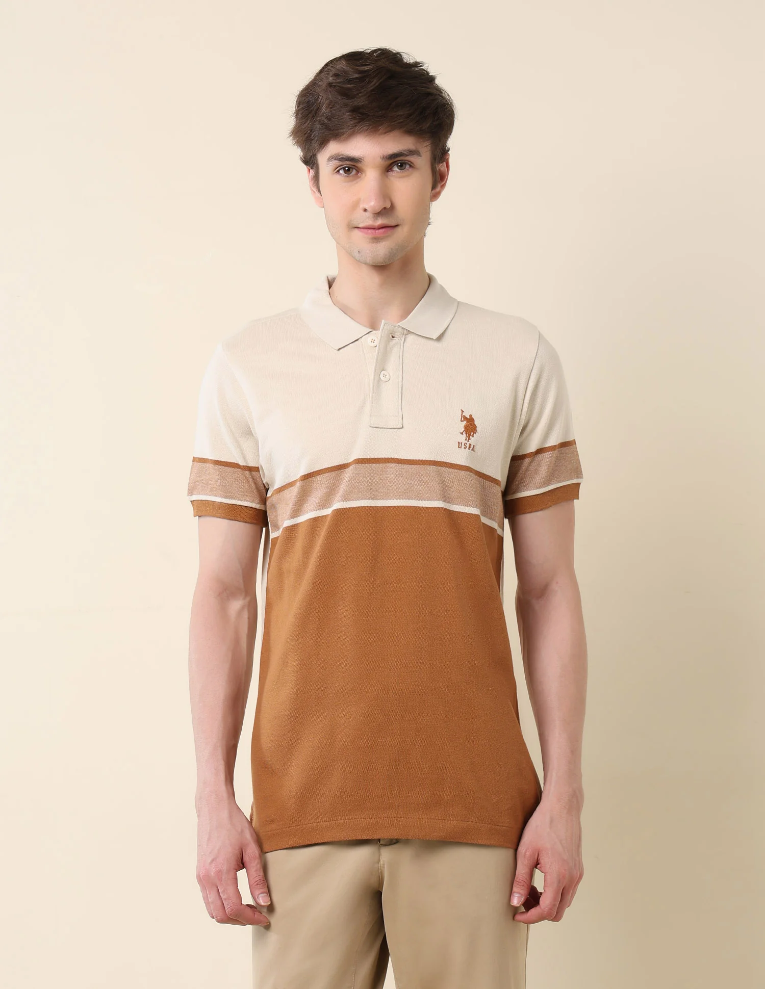 Colourblocked Classic Polo Shirt - Image 6