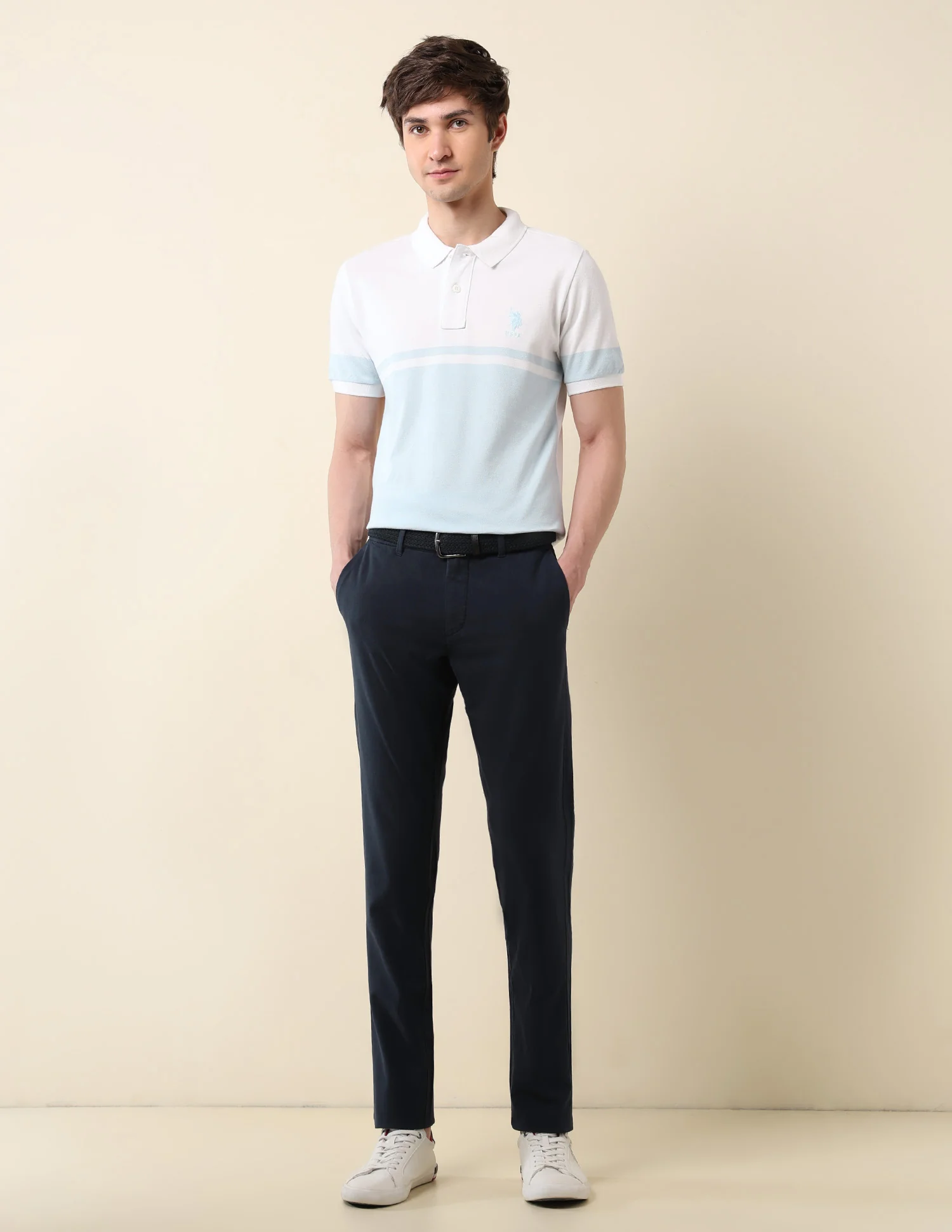 Colourblocked Classic Polo Shirt - Image 3