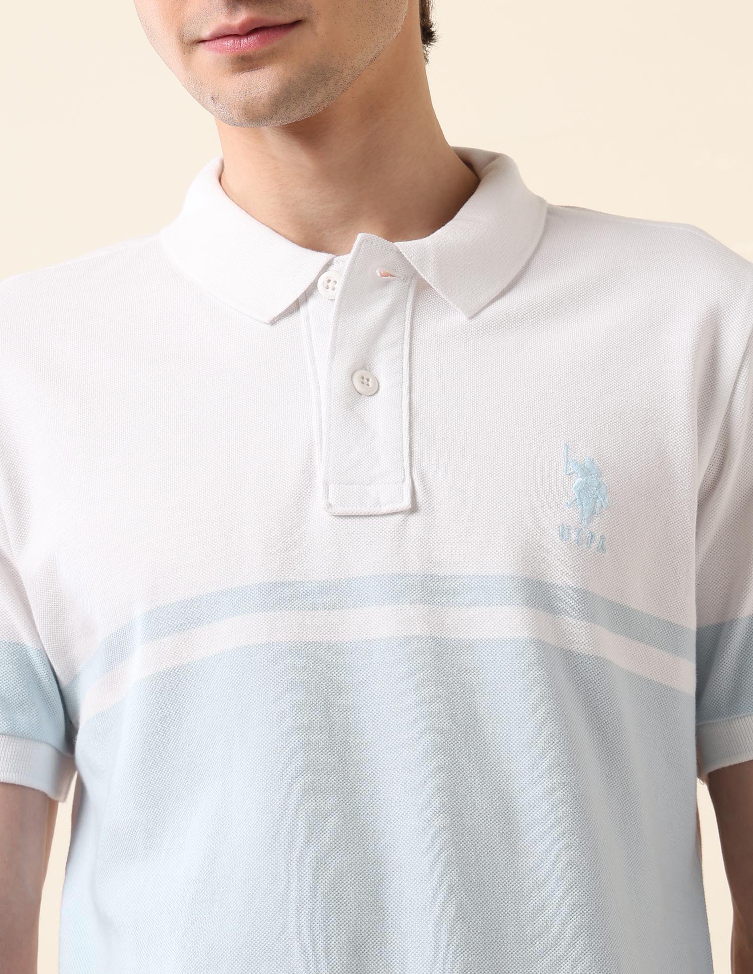 Colourblocked Classic Polo Shirt - Image 7