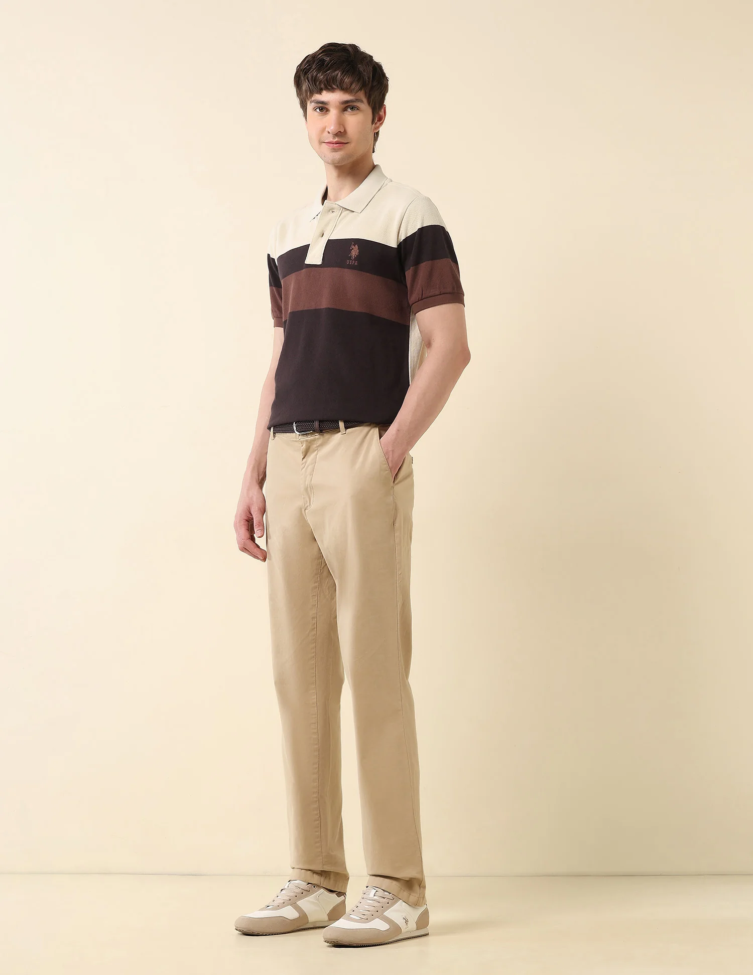 Colourblocked Classic Polo Shirt - Image 3