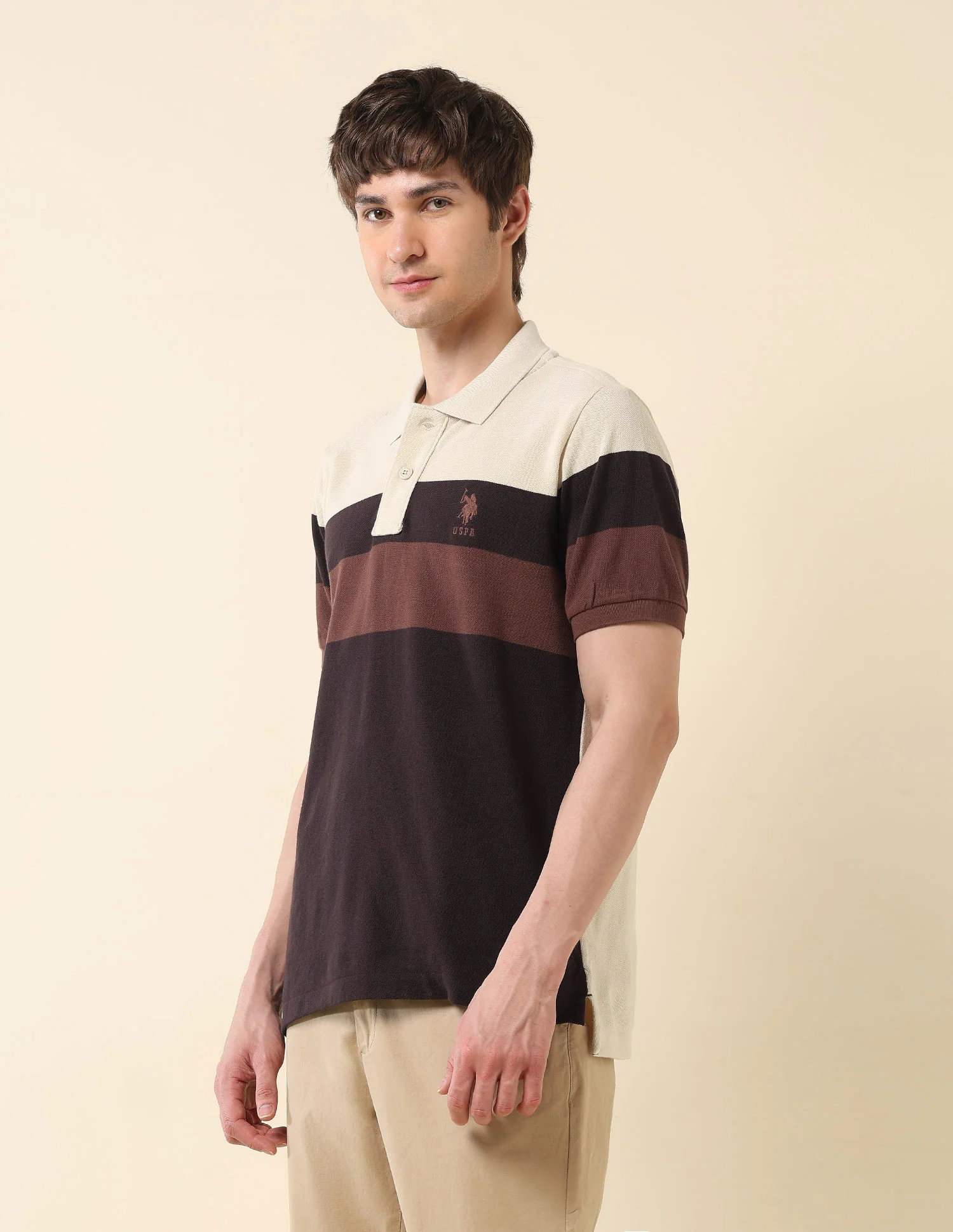 Colourblocked Classic Polo Shirt - Image 4