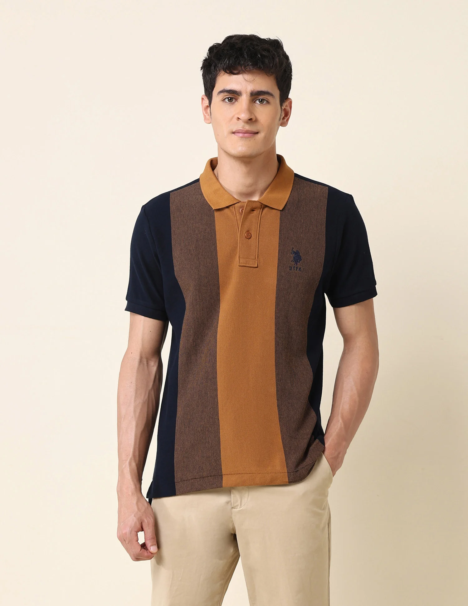 Colourblocked Classic Polo Shirt - Image 6