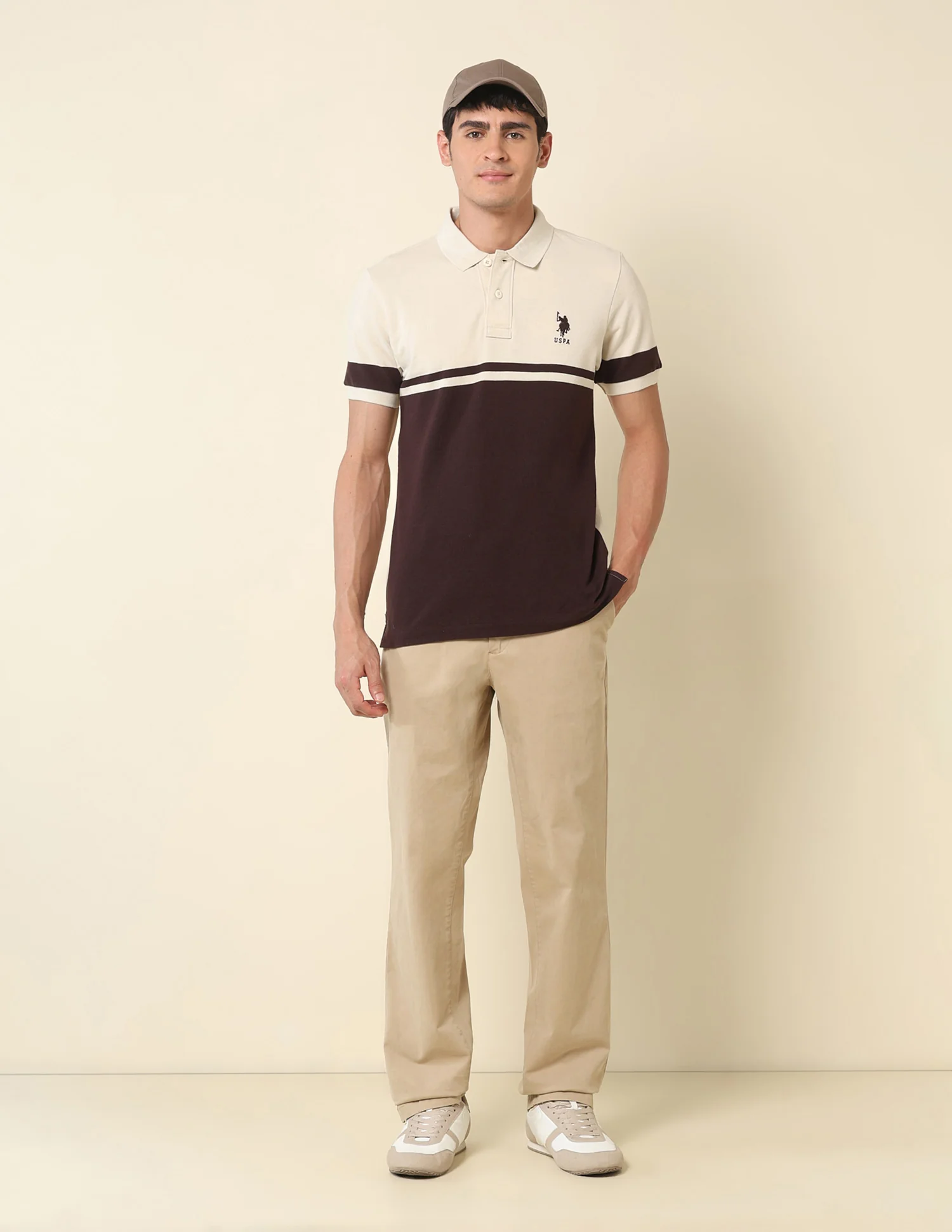 Colourblocked Classic Polo Shirt - Image 3
