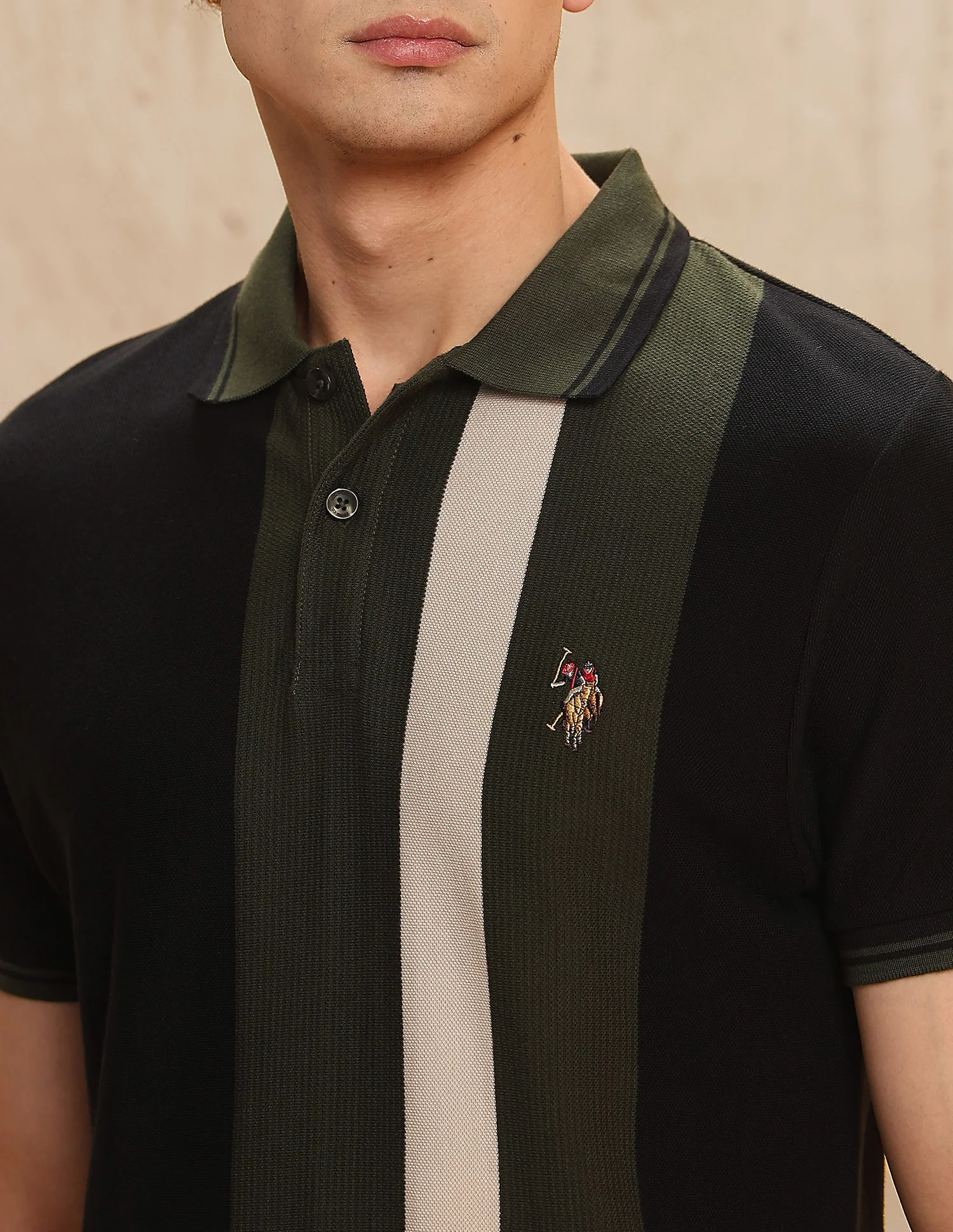 Colourblocked Legend Of Horseshoe Polo Shirt - Image 6