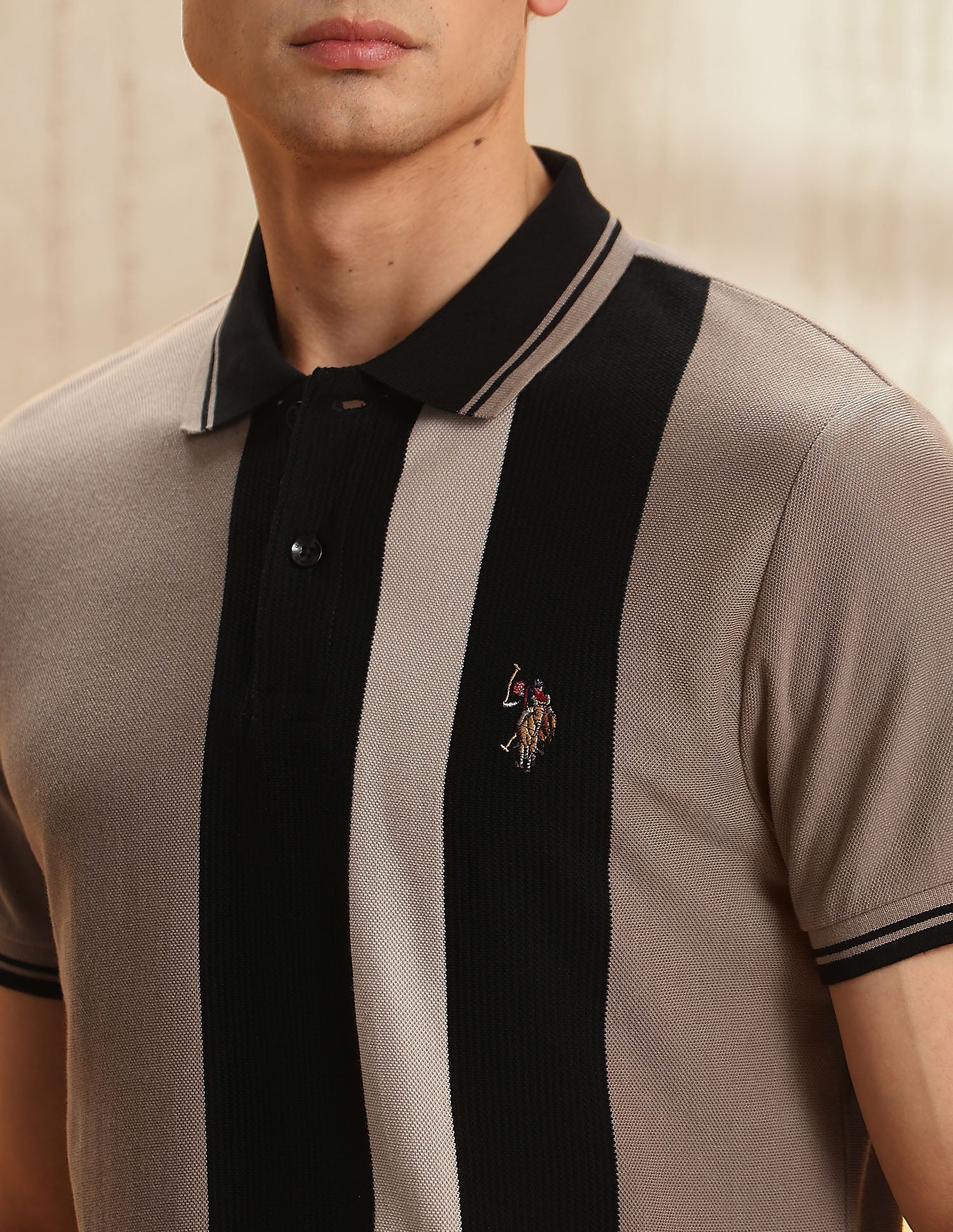 Colourblocked Legend Of Horseshoe Polo Shirt - Image 6