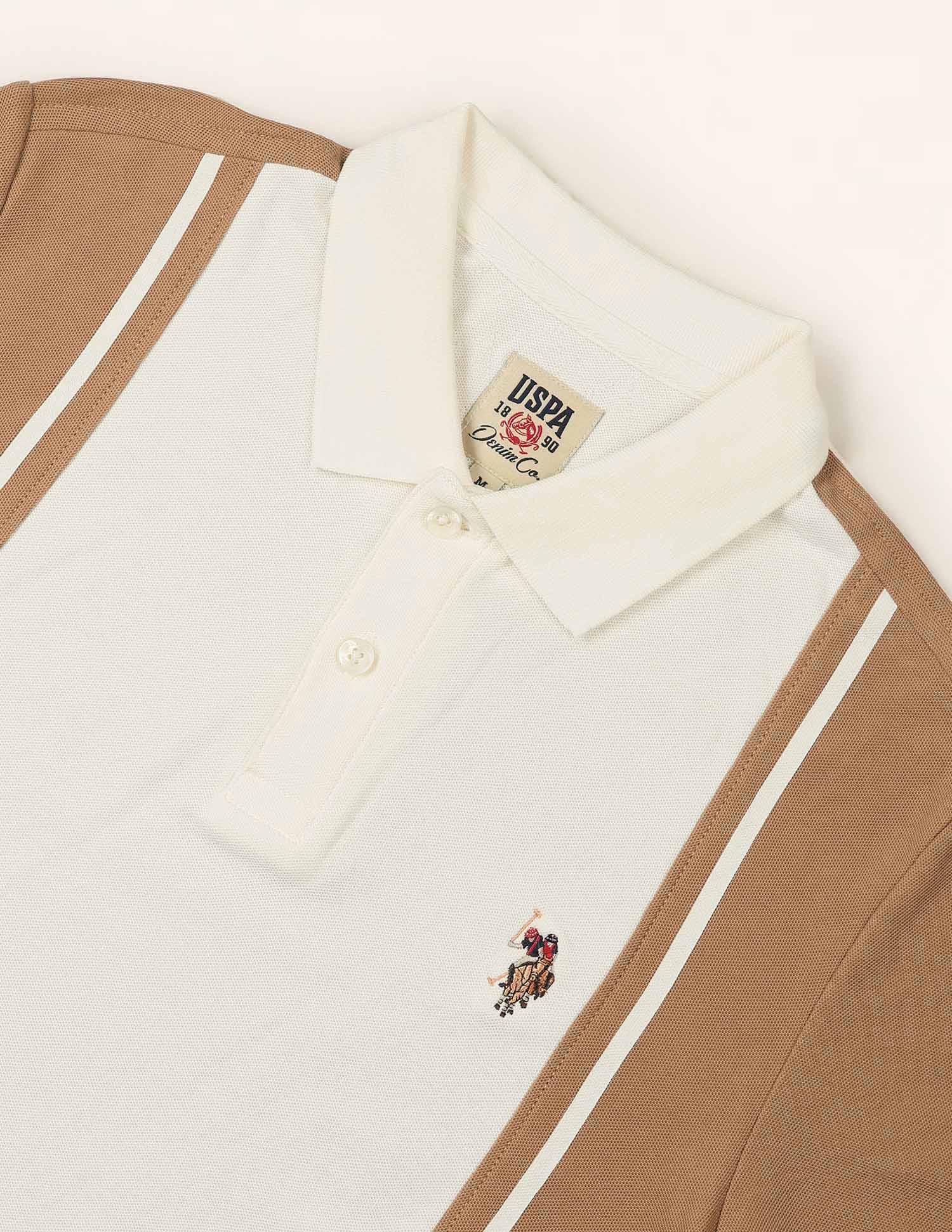 Colourblocked Muscle Fit Polo Shirt - Image 9
