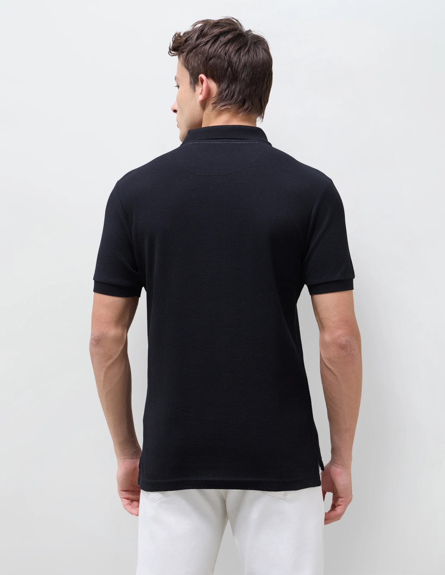 Colourblocked Muscle Fit Polo Shirt - Image 5