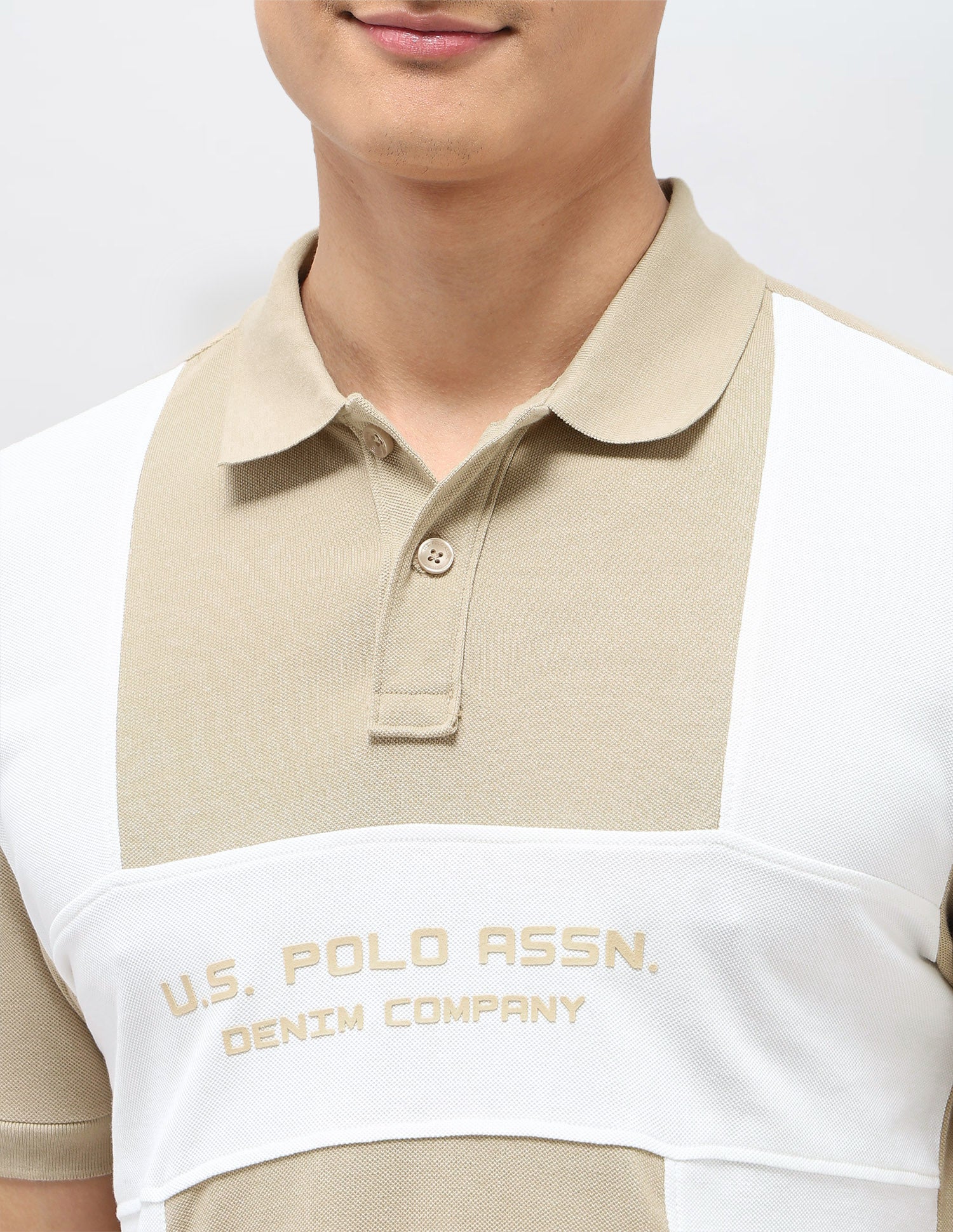 Colourblocked Pure Cotton Polo Shirt - Image 7
