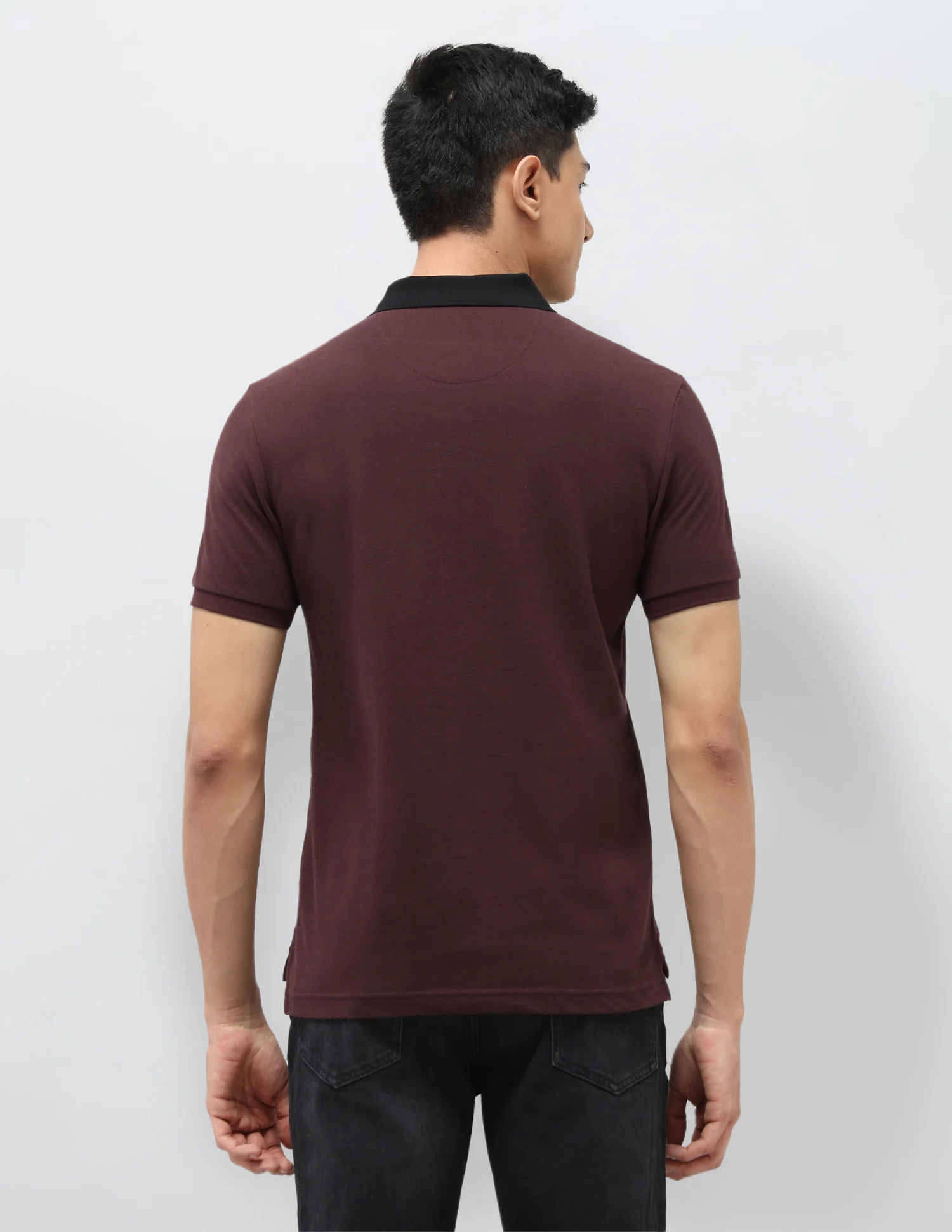 Colourblocked Pure Cotton Polo Shirt - Image 5