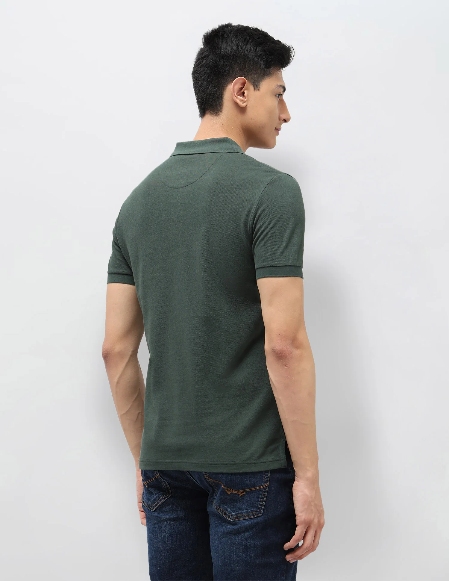 Colourblocked Pure Cotton Polo Shirt - Image 5
