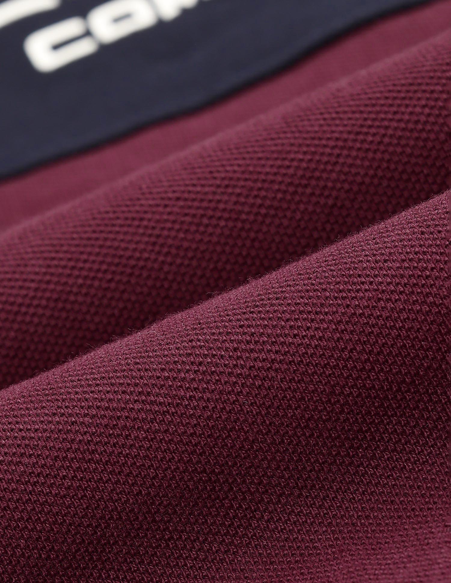 Colourblocked Pure Cotton Polo Shirt - Image 2