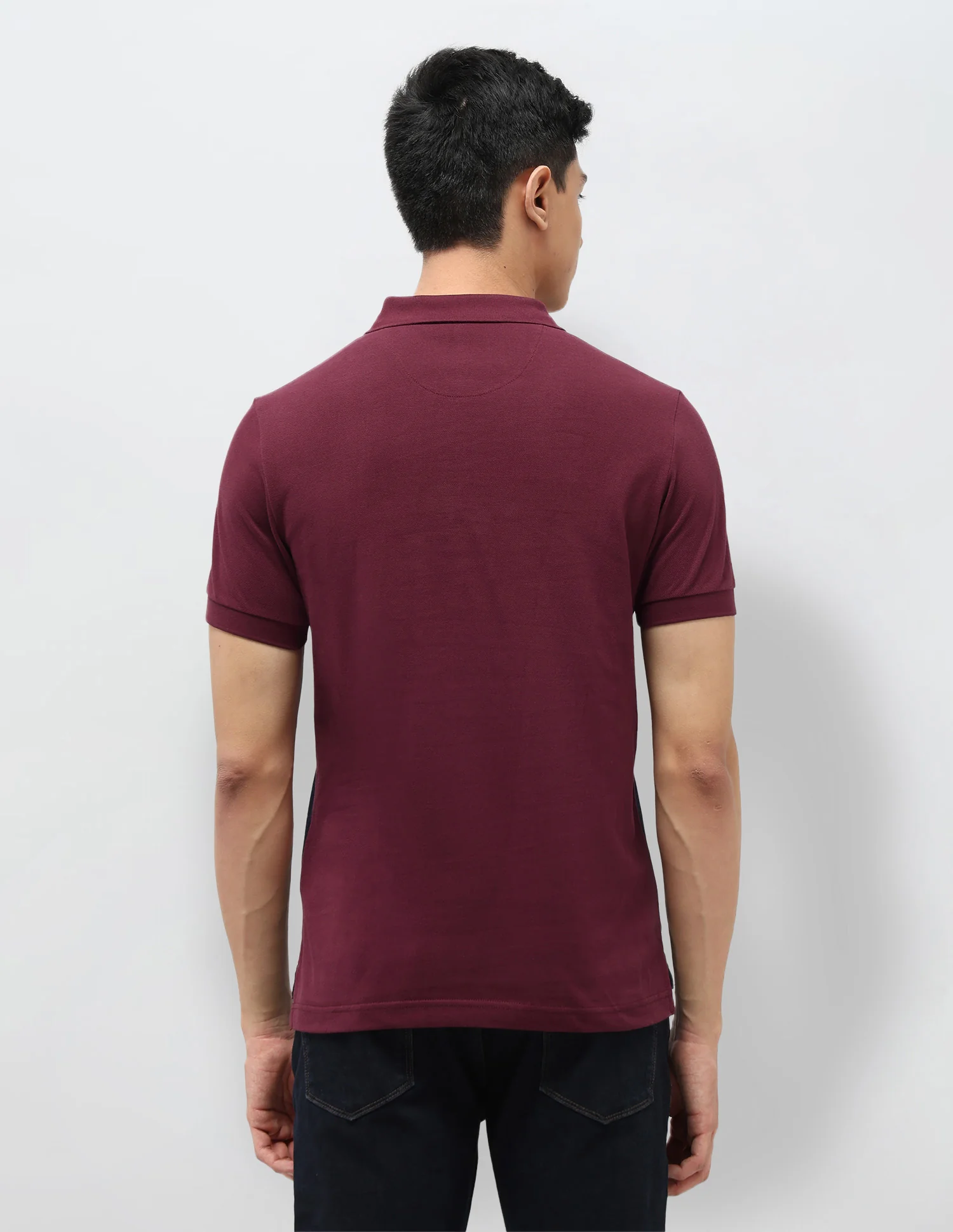 Colourblocked Pure Cotton Polo Shirt - Image 5