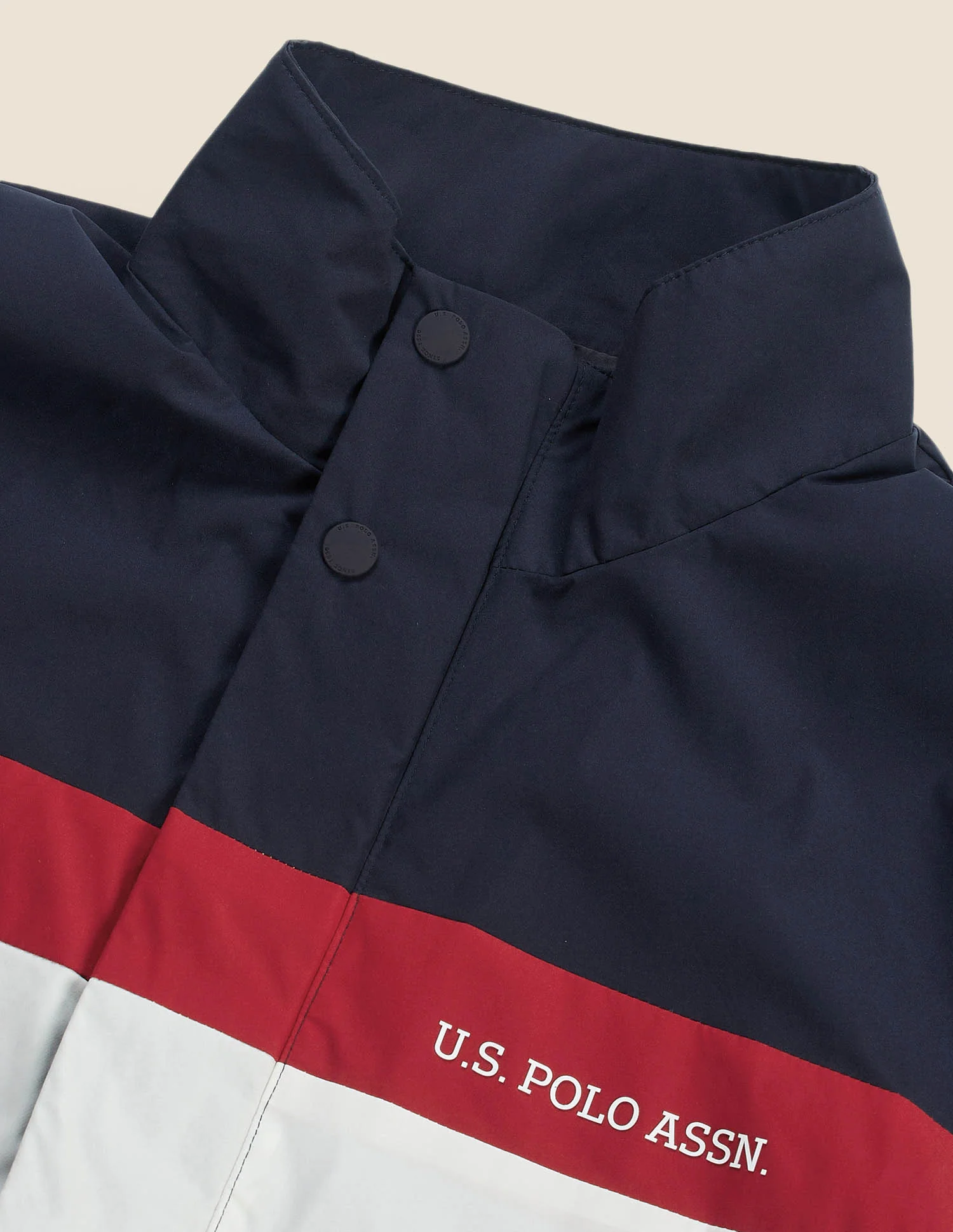 Colourblocked Regular Fit Jacket - Image 2