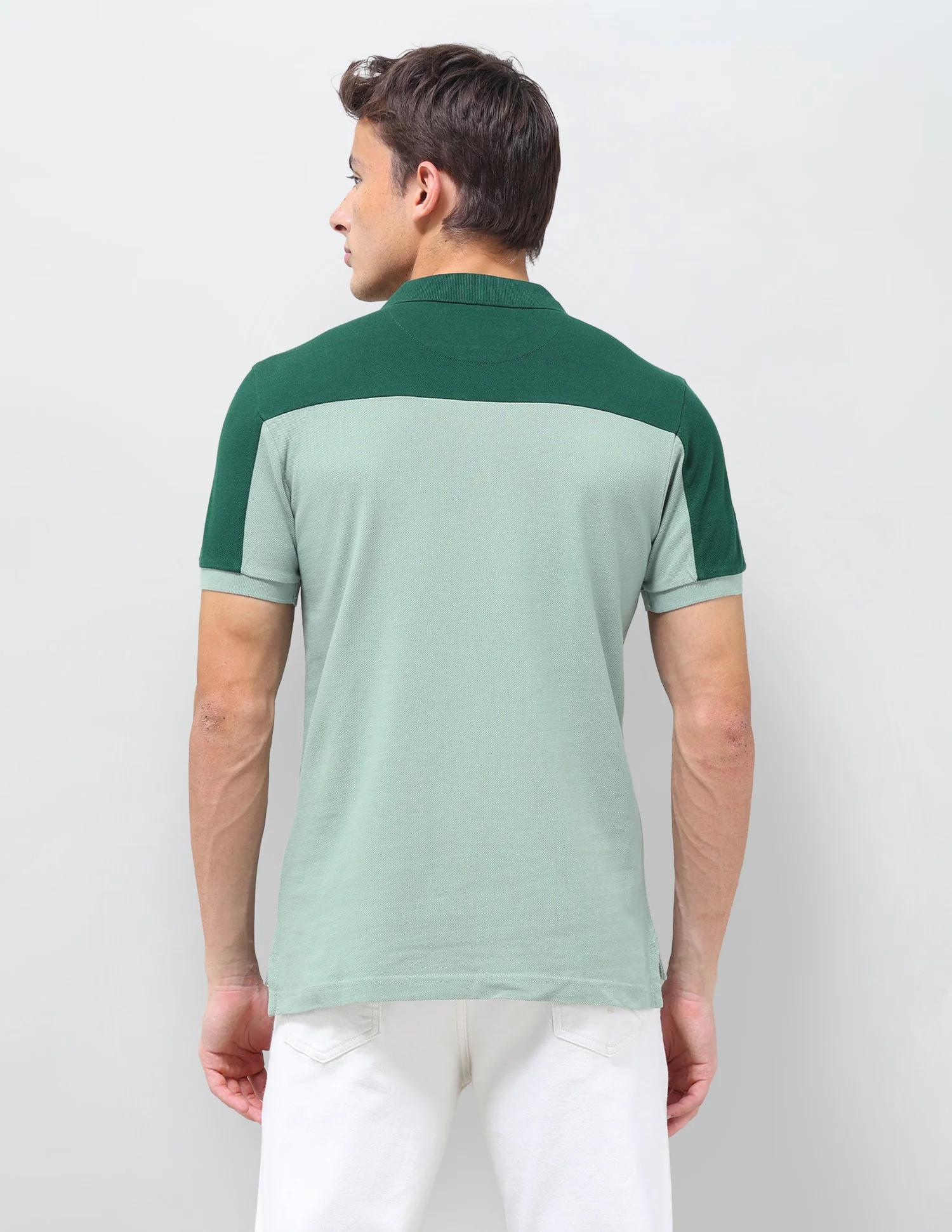 Colourblocked Regular Fit Polo Shirt - Image 5