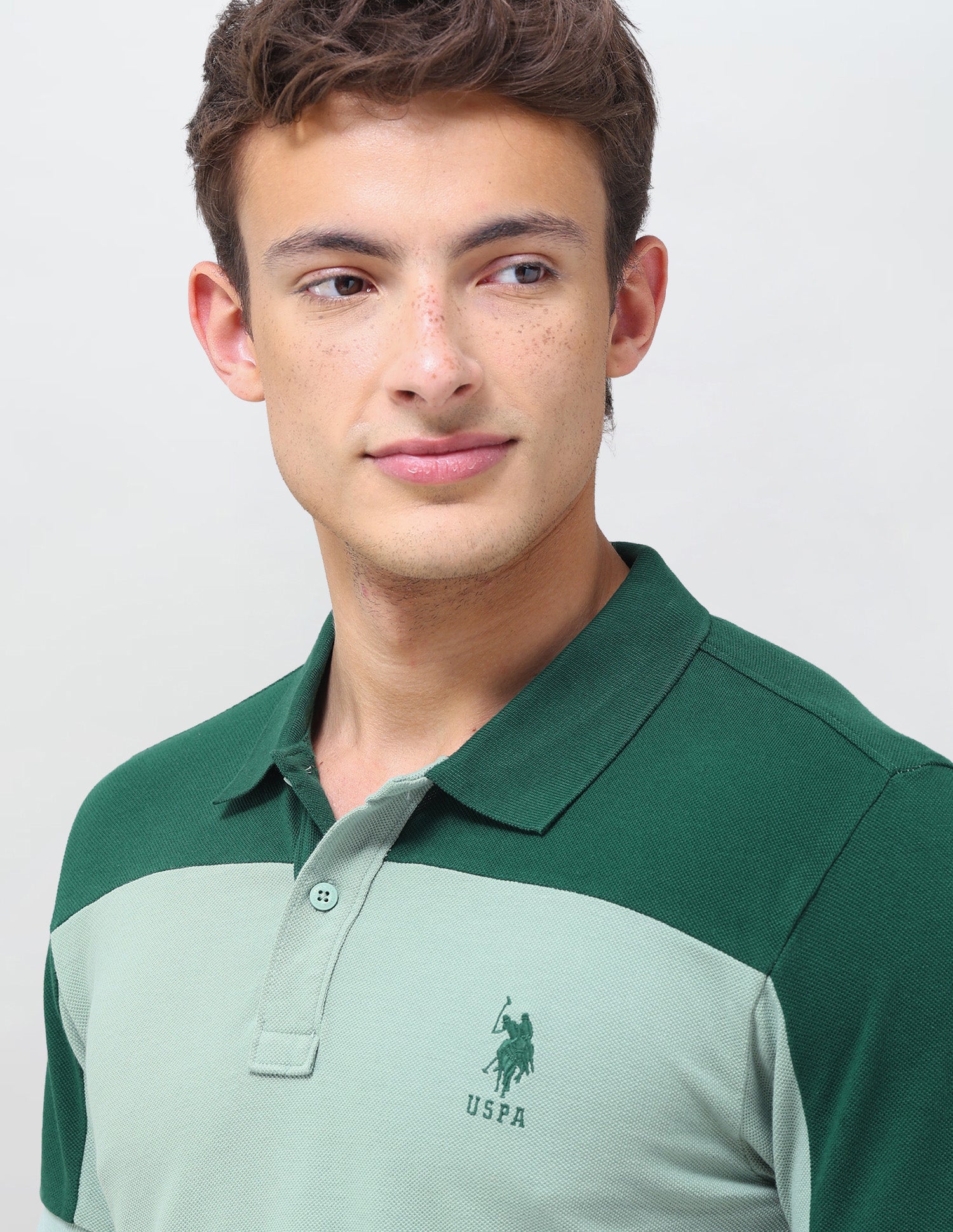 Colourblocked Regular Fit Polo Shirt - Image 7