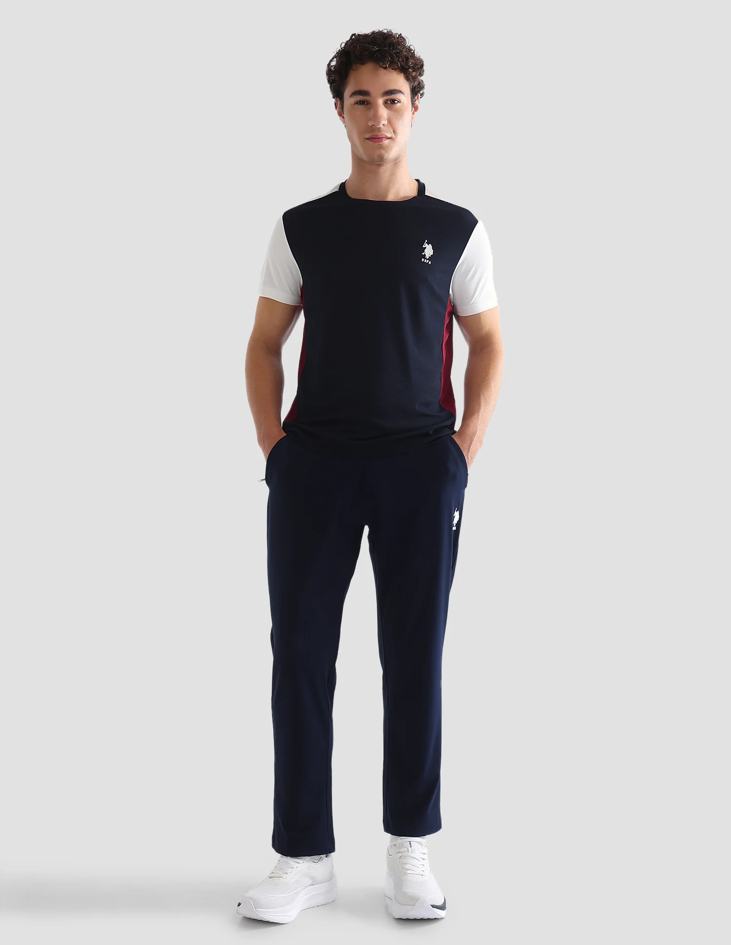 Colourblocked Slim Fit Active T-Shirt - Image 3