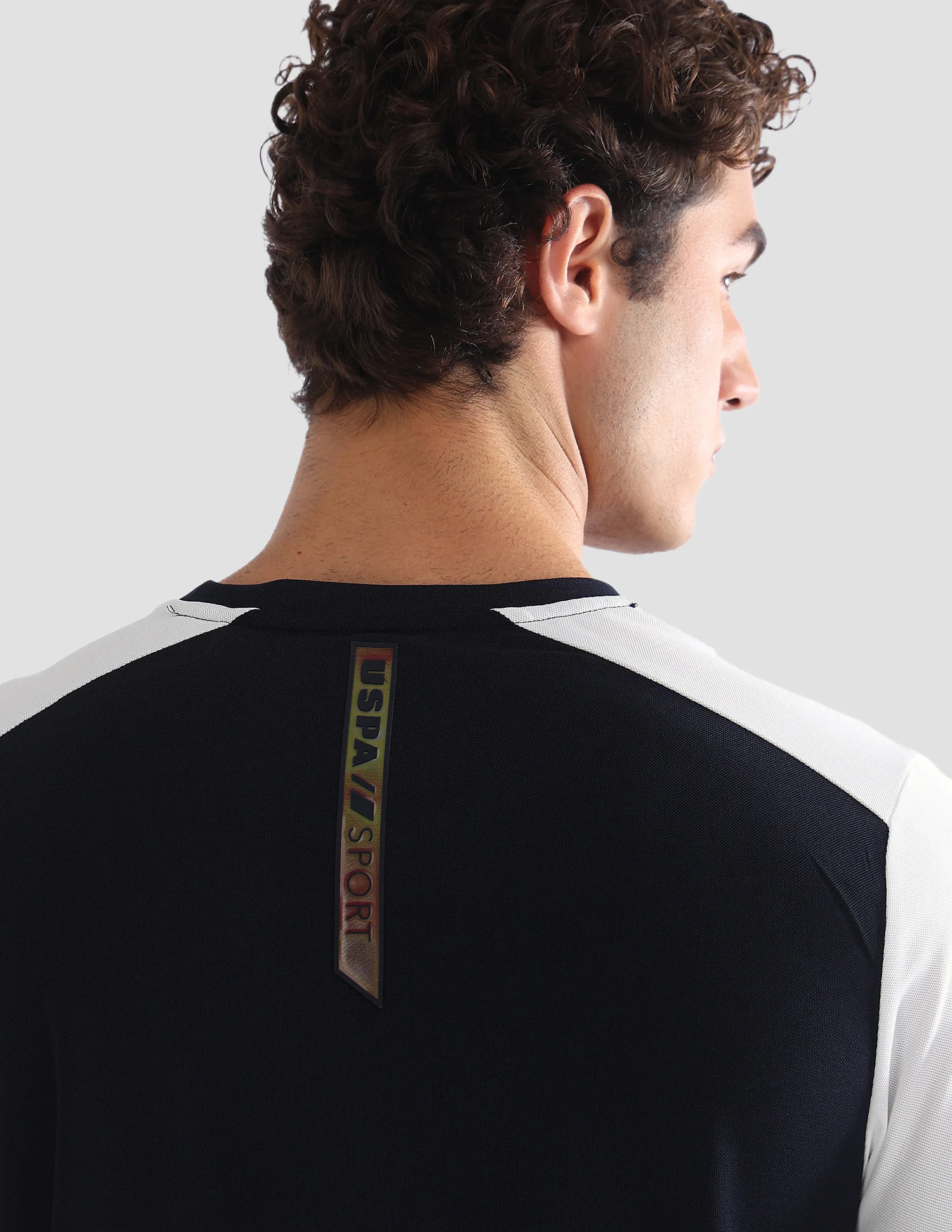 Colourblocked Slim Fit Active T-Shirt - Image 8