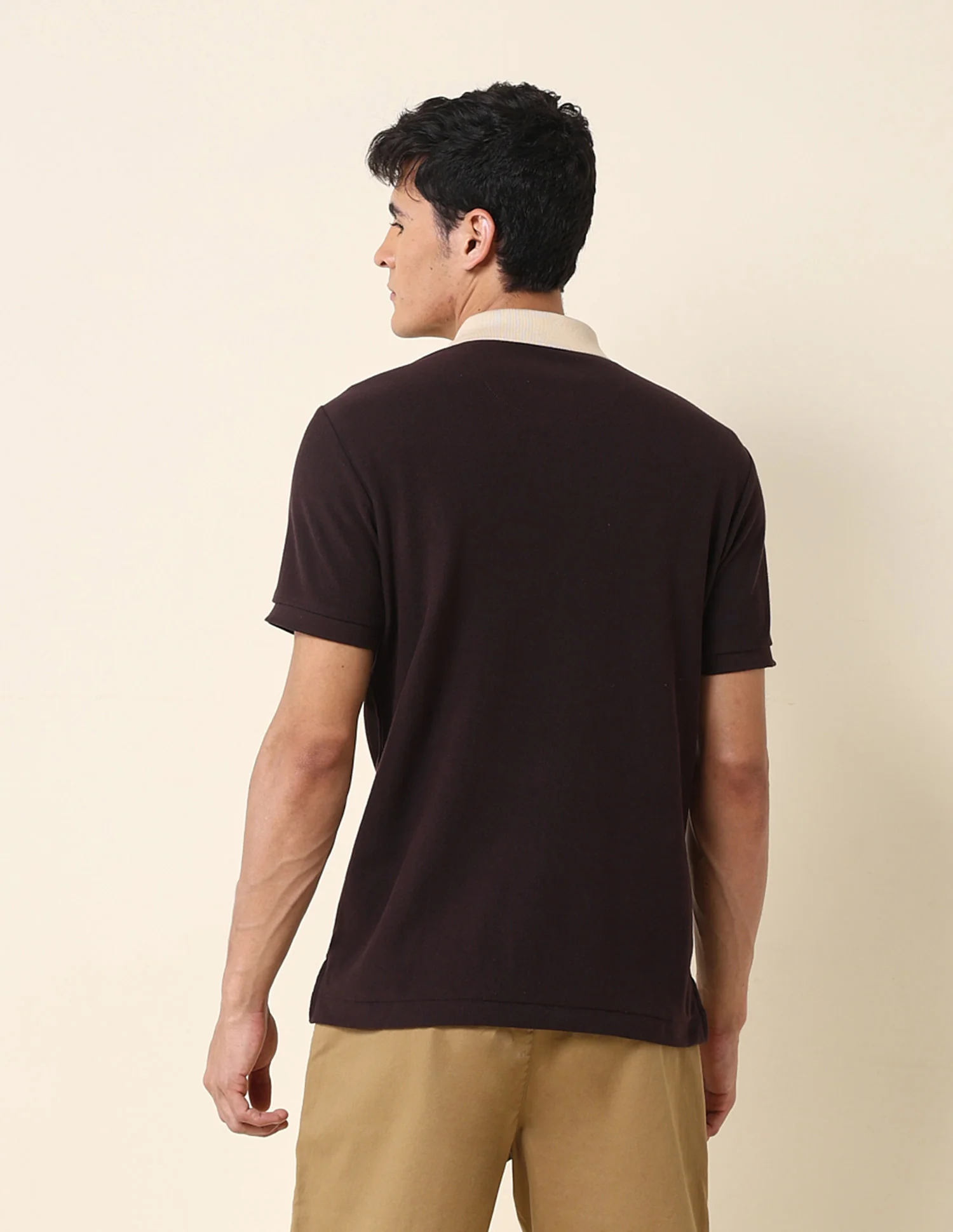 Colourblocked Slim Fit Polo Shirt - Image 5