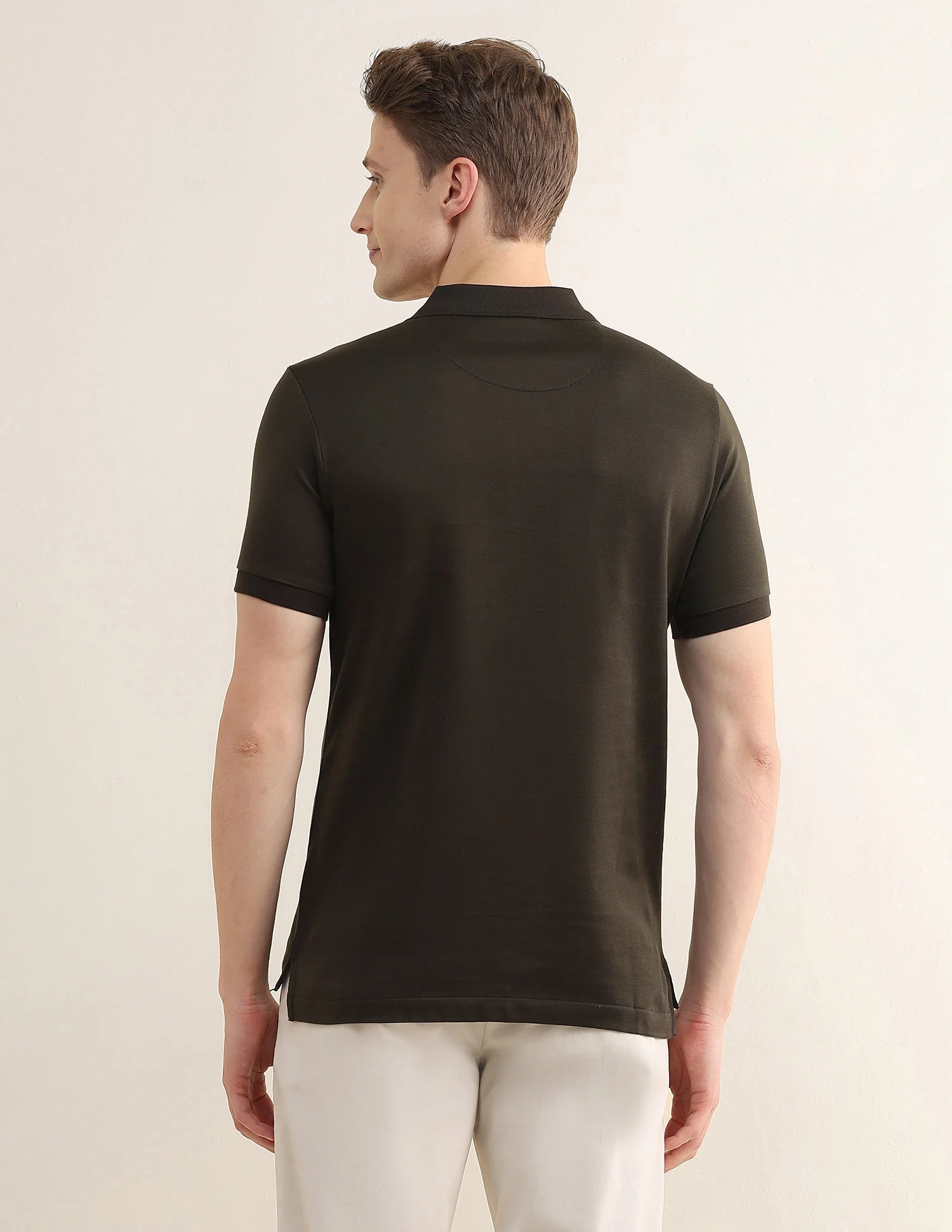 Colourblocked Slim Fit Polo Shirt - Image 5