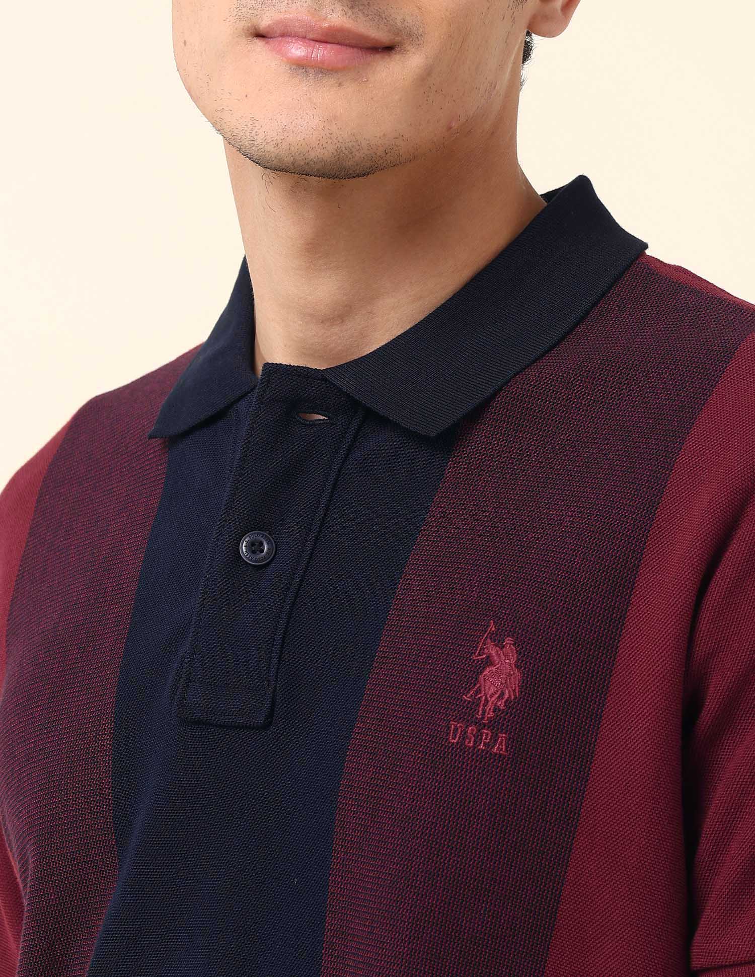 Colourblocked Slim Fit Polo Shirt - Image 7