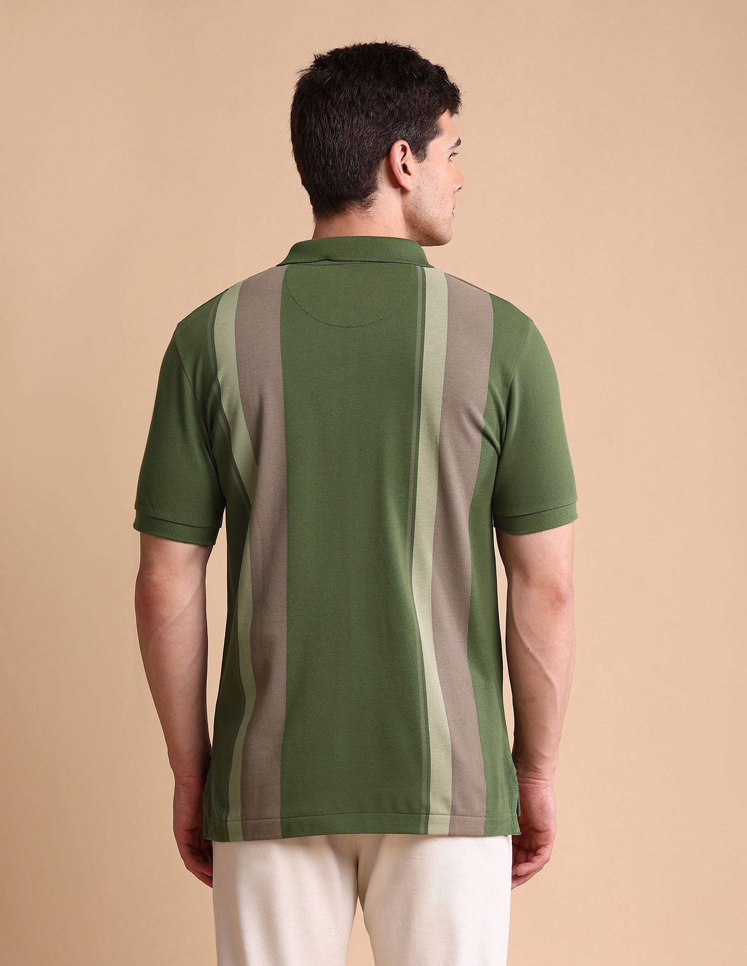 Colourblocked Slim Fit Polo Shirt - Image 5
