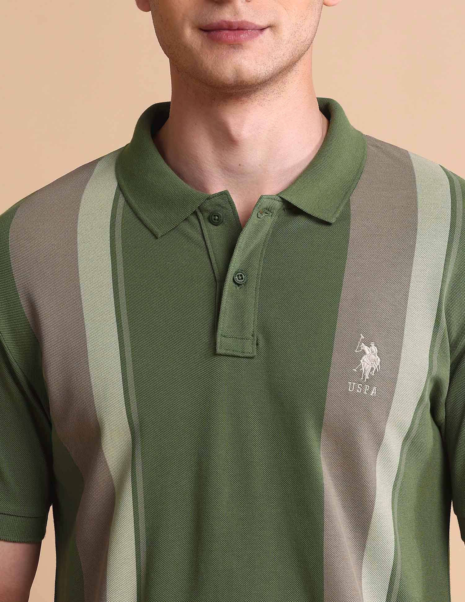 Colourblocked Slim Fit Polo Shirt - Image 7