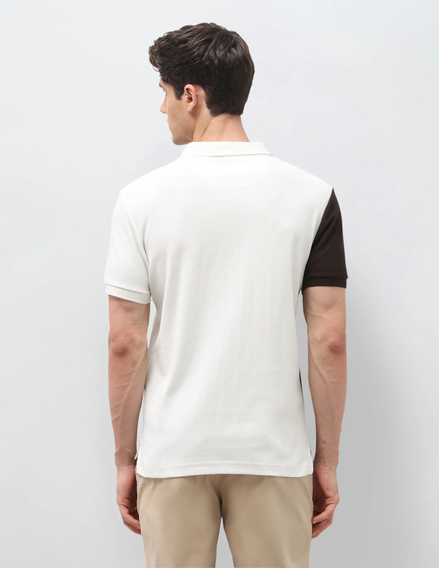 Colourblocked Slim Fit Polo Shirt - Image 5