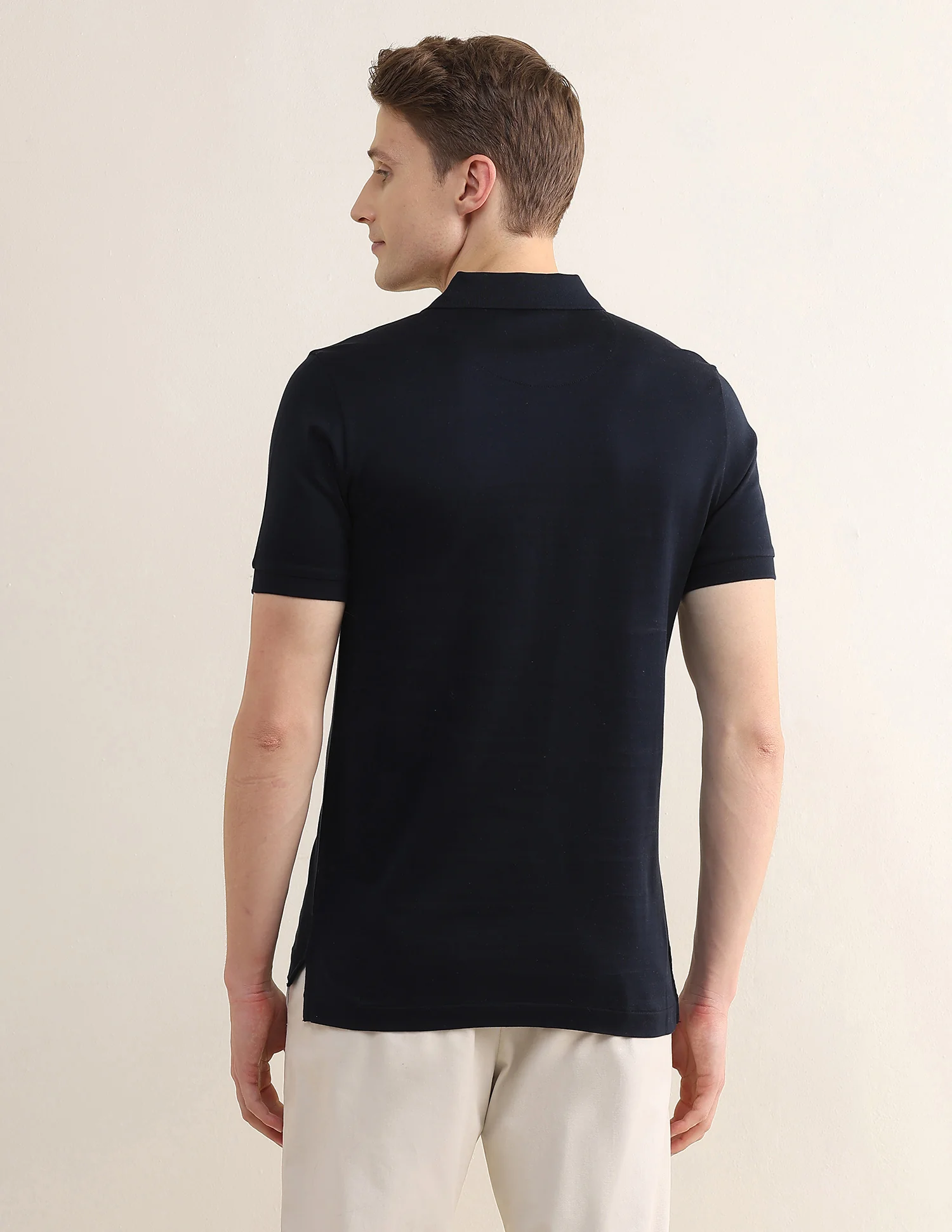 Colourblocked Slim Fit Polo Shirt - Image 5