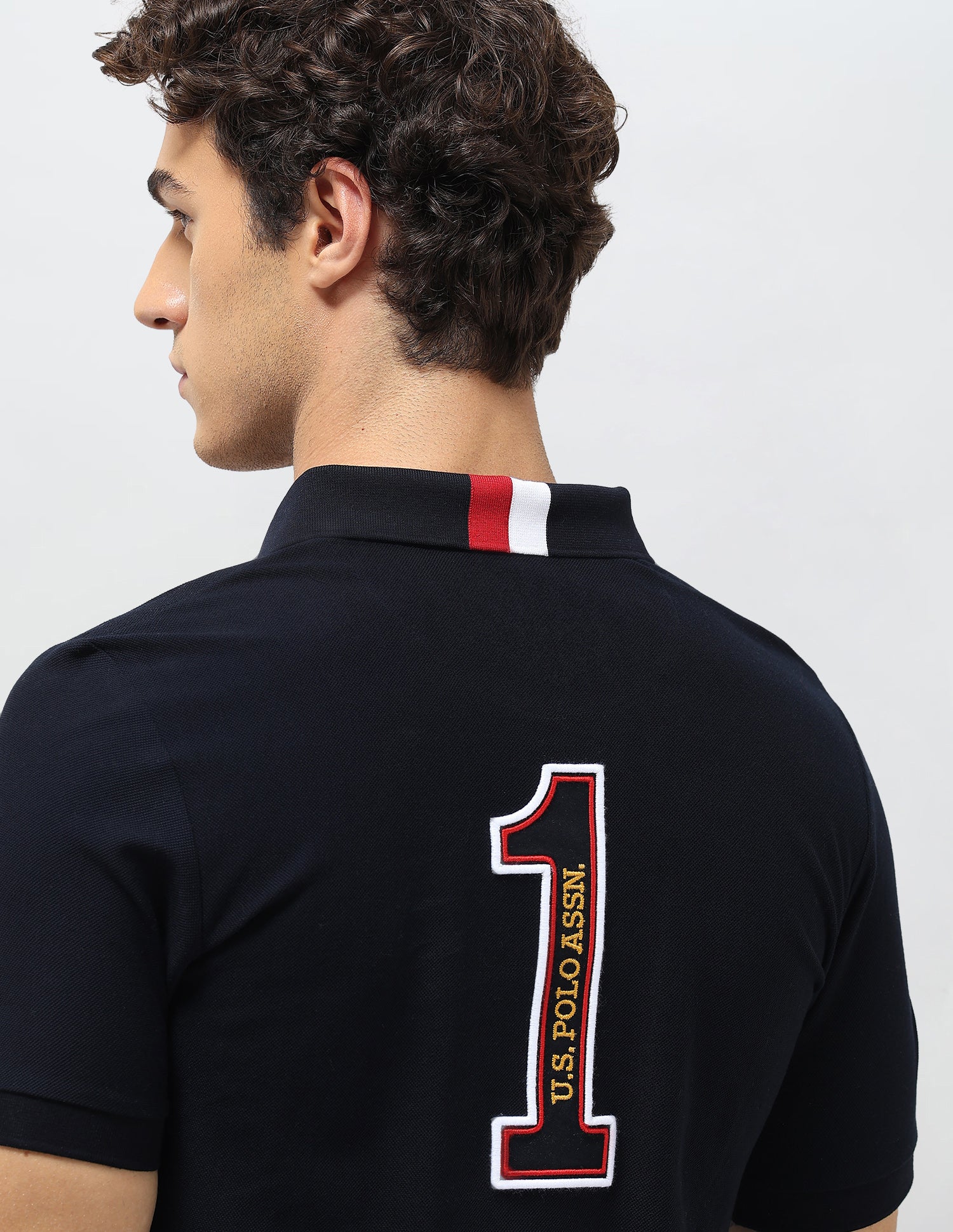 Colourblocked Slim Fit Polo Shirt - Image 8