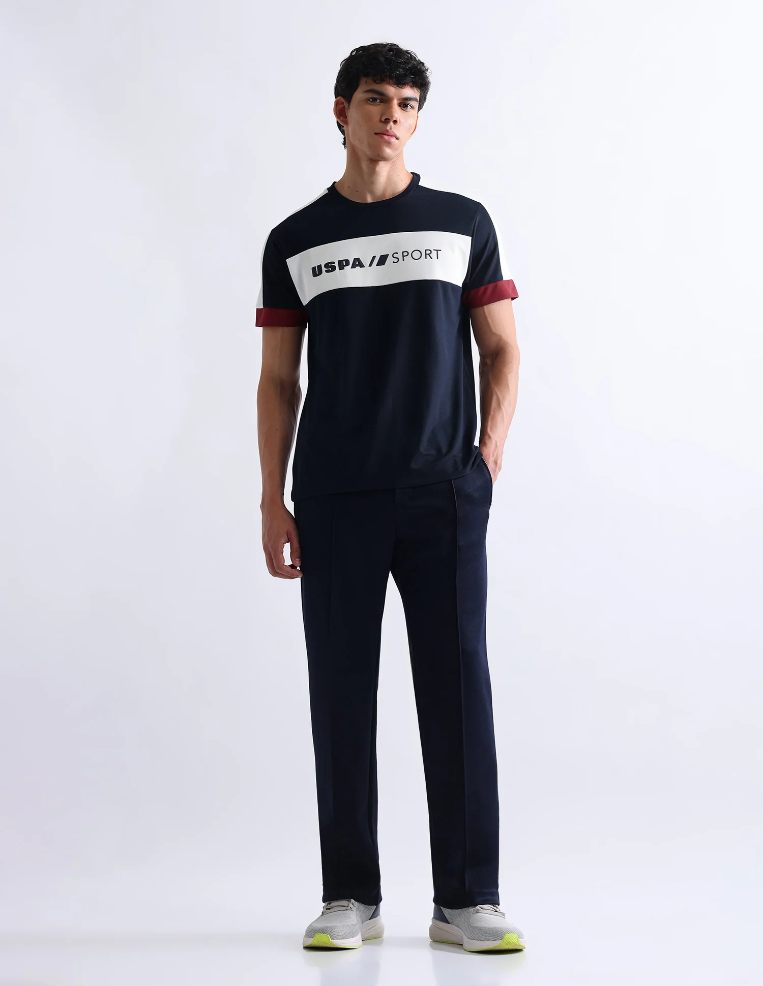 Colourblocked Slim Fit T-Shirt - Image 3