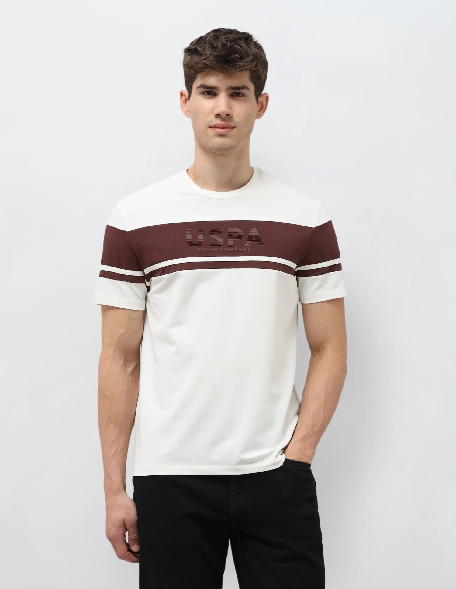 Colourblocked Slim Fit T-Shirt - Image 6