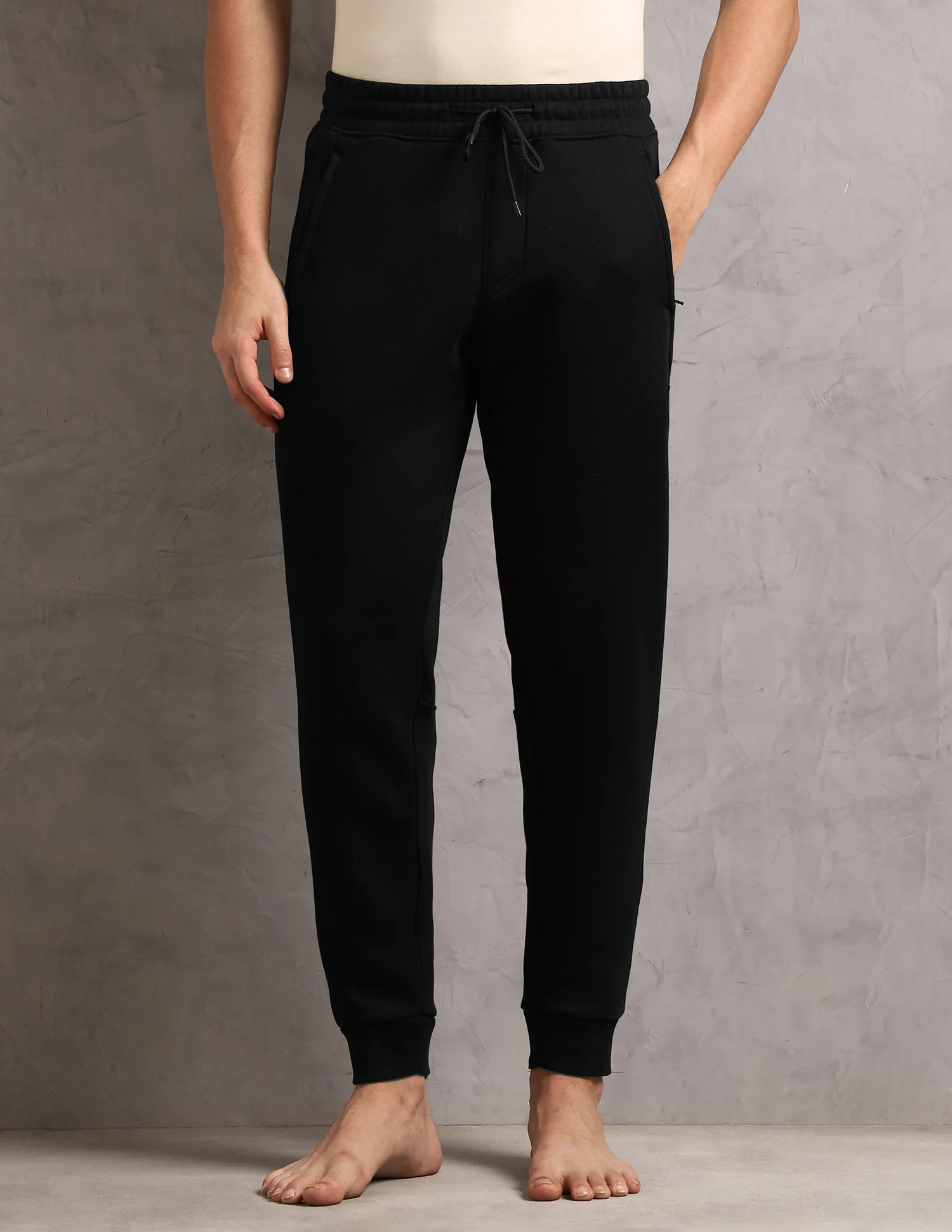 Comfort Fit  Cotton OJ008-PL  Lounge Joggers - Pack Of 1 - Image 6