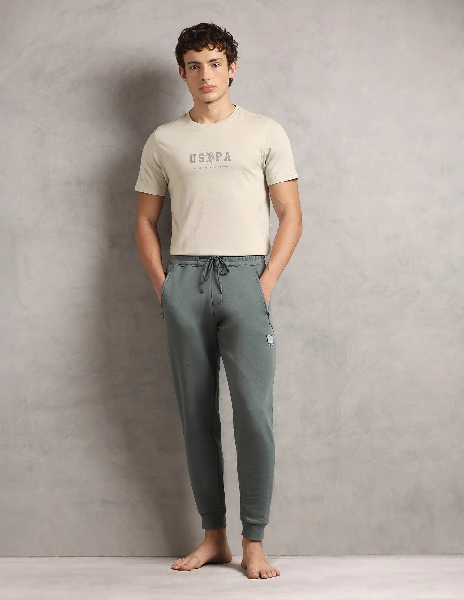 Comfort Fit  Cotton OJ008-PL  Lounge Joggers - Pack Of 1 - Image 3
