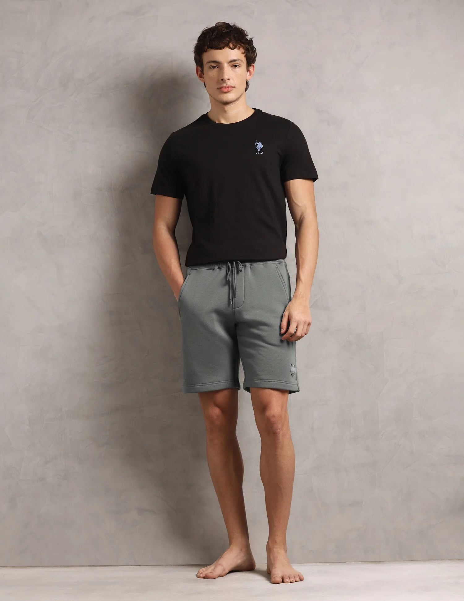 Comfort Fit Cotton Rich OES09-PL Lounge Shorts - Pack Of 1 - Image 3