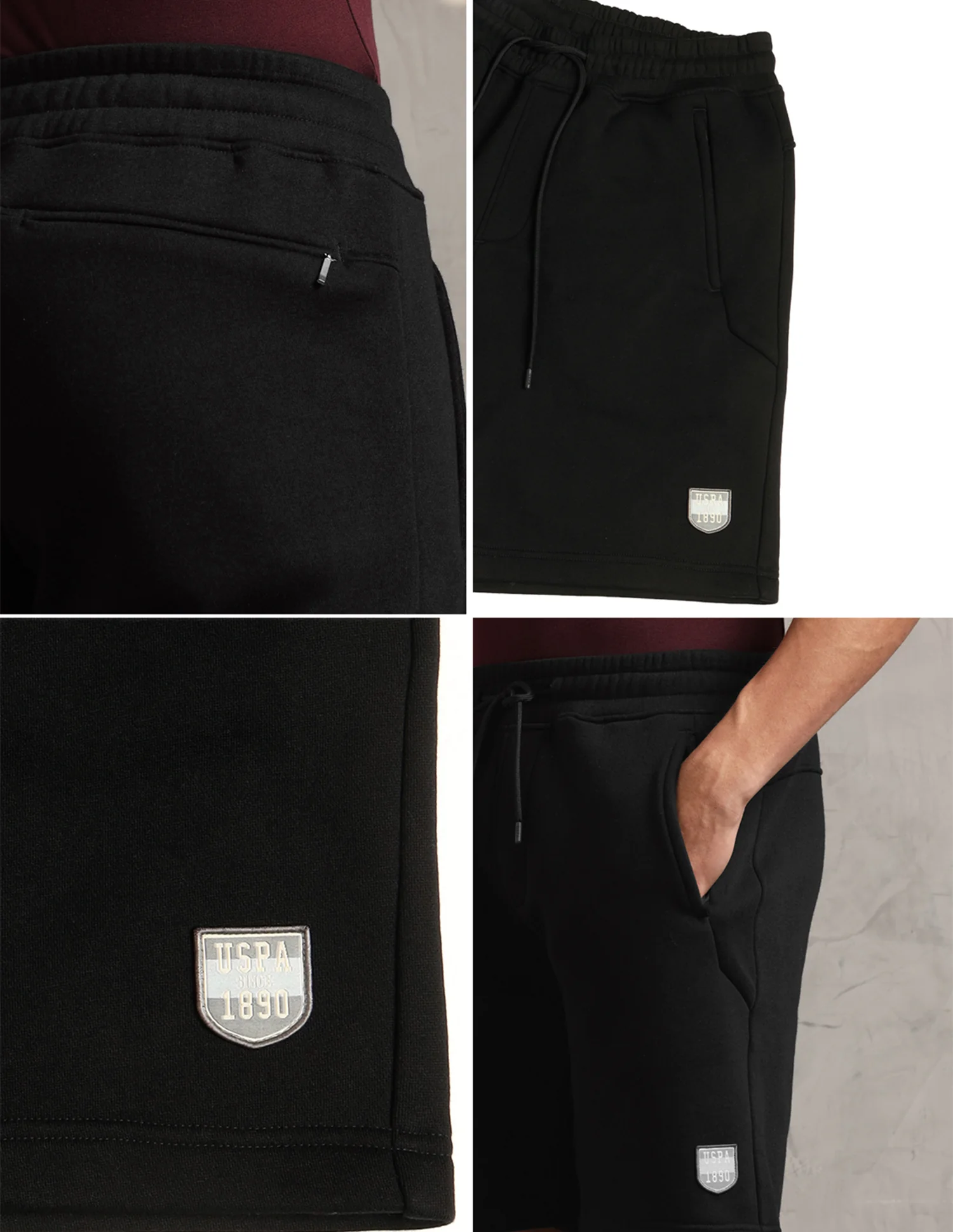 Comfort Fit Cotton Rich OES09-PL Lounge Shorts - Pack Of 1 - Image 11
