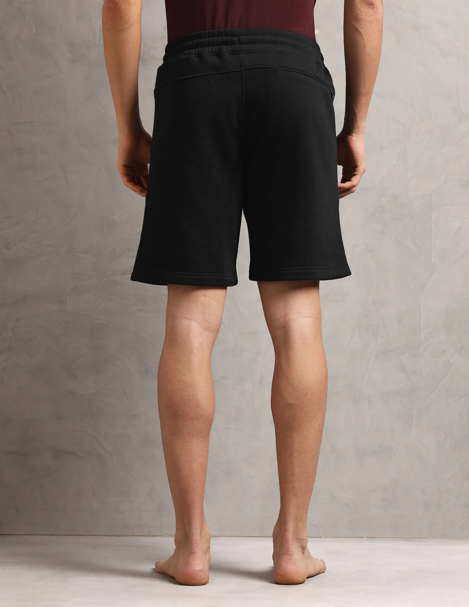 Comfort Fit Cotton Rich OES09-PL Lounge Shorts - Pack Of 1 - Image 5
