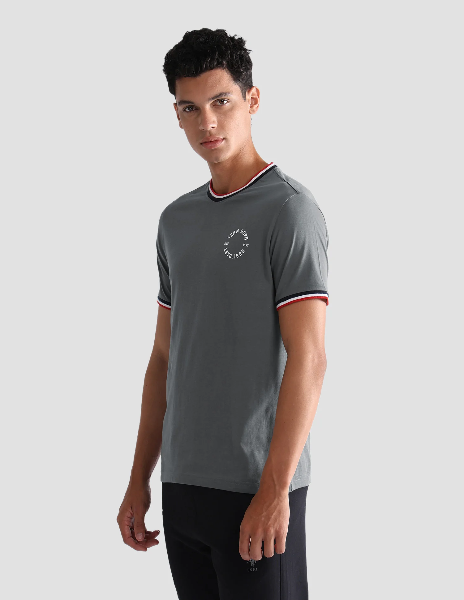 Comfort Fit Pure Cotton OEE01 Lounge T-Shirt - Pack Of 2 - Image 5