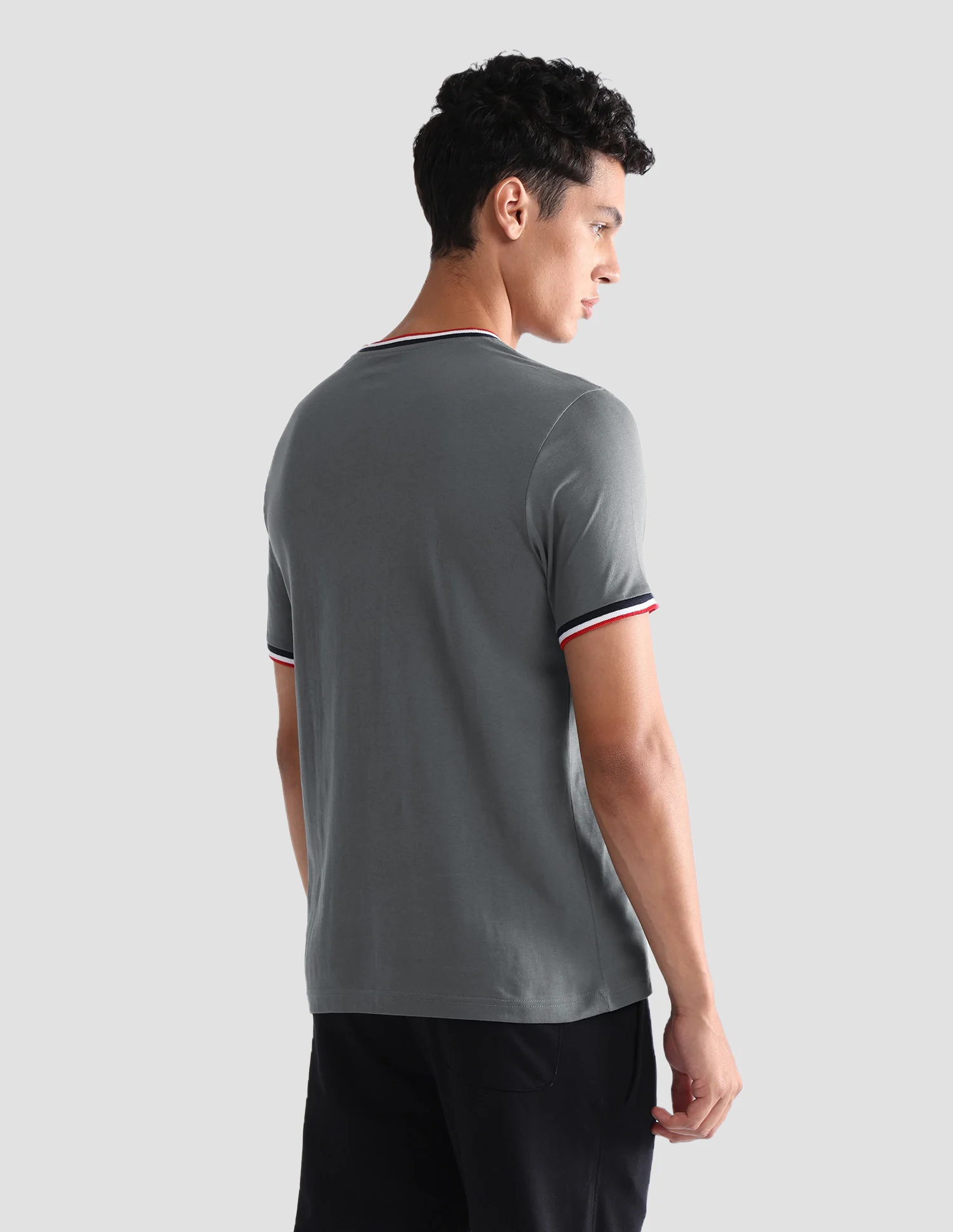 Comfort Fit Pure Cotton OEE01 Lounge T-Shirt - Pack Of 2 - Image 6