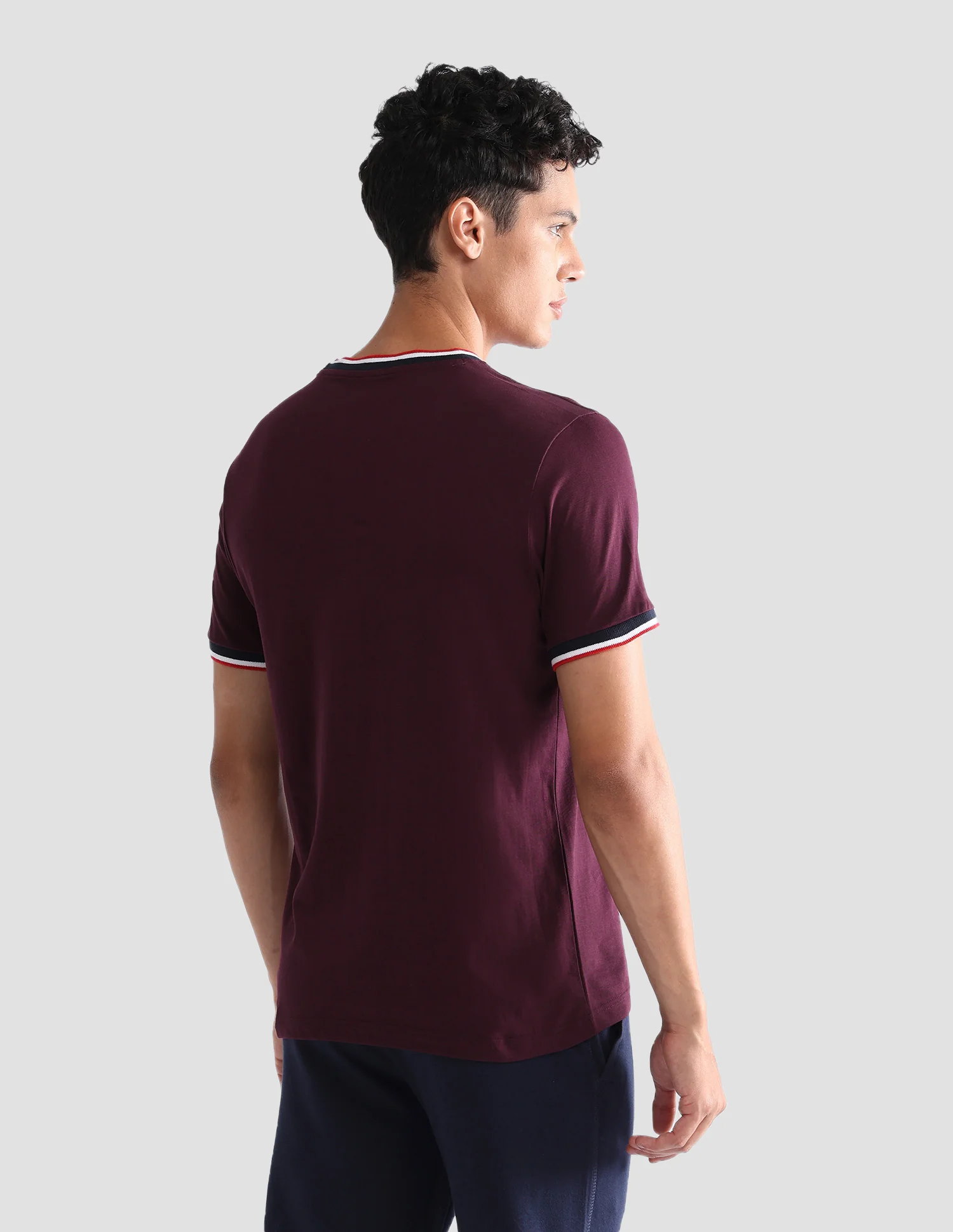 Comfort Fit Pure Cotton OEE01 Lounge T-Shirt - Pack Of 2 - Image 6