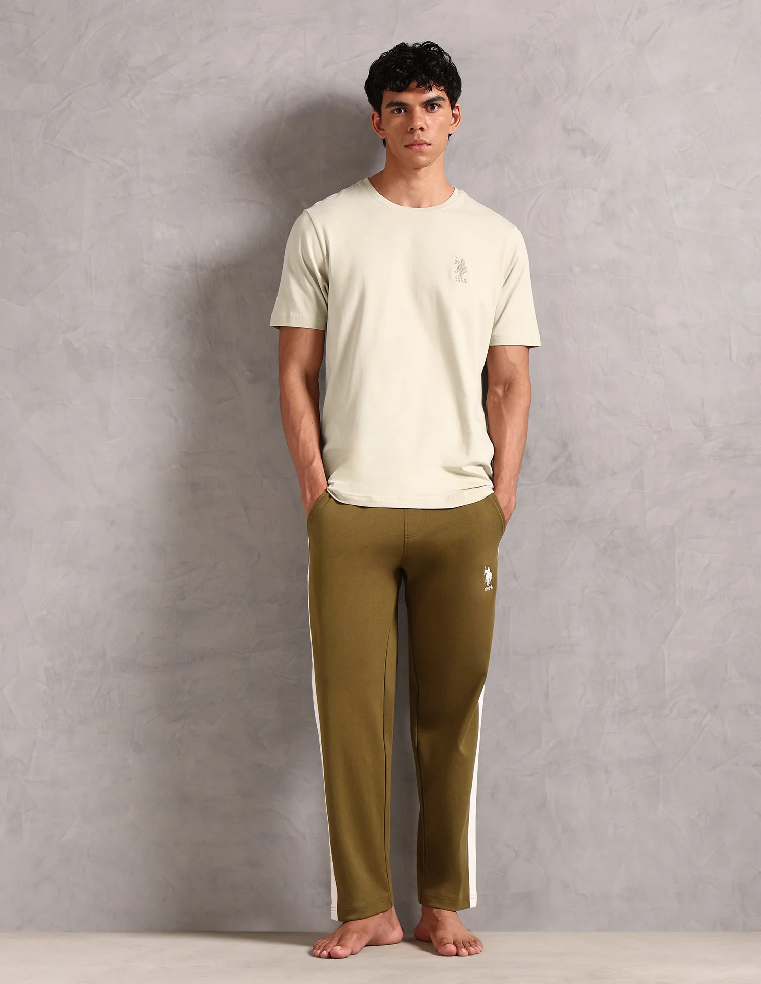 Comfort Fit Pure Cotton OEE12 Lounge T-Shirt - Pack Of 1 - Image 3