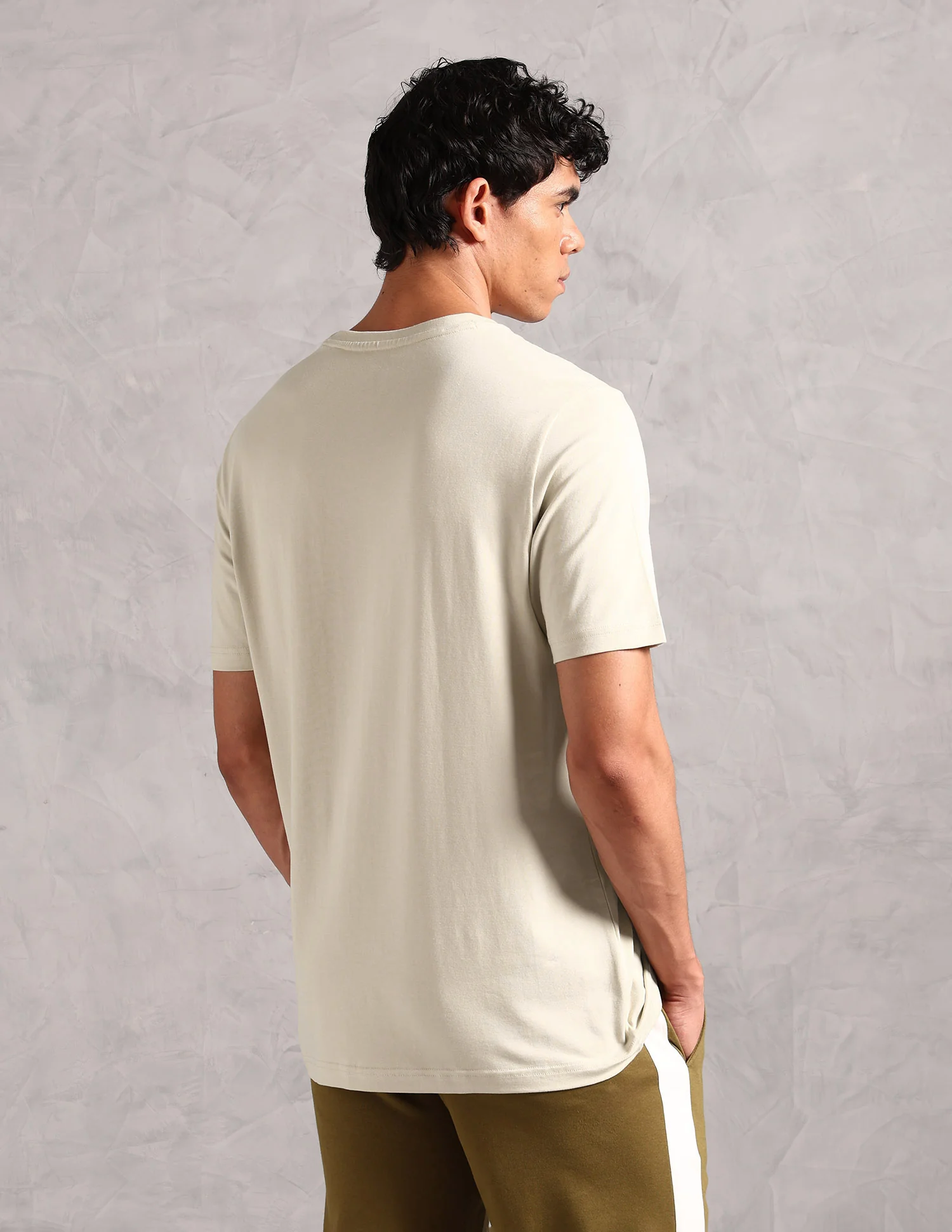 Comfort Fit Pure Cotton OEE12 Lounge T-Shirt - Pack Of 1 - Image 5