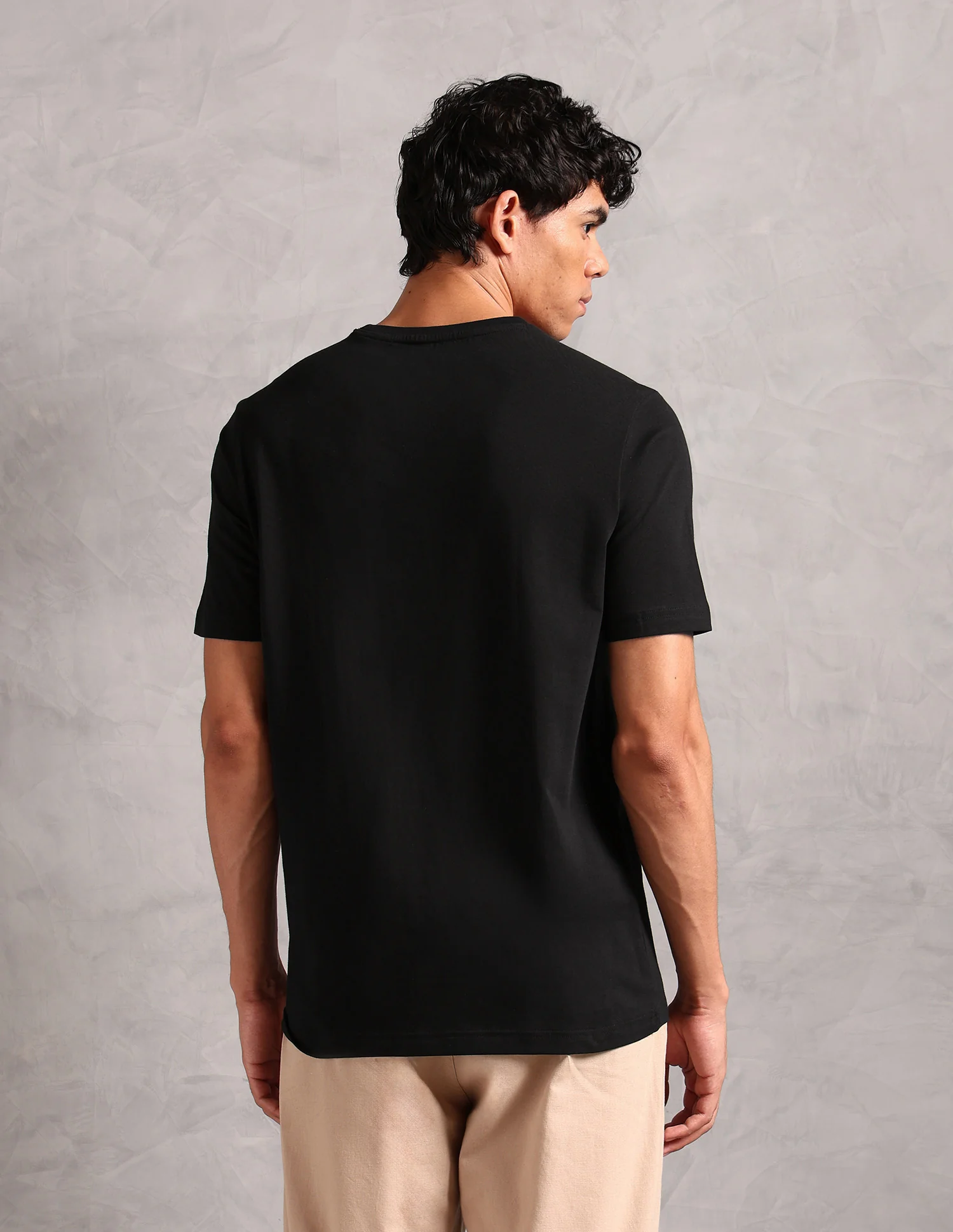 Comfort Fit Pure Cotton OEE12 Lounge T-Shirt - Pack Of 1 - Image 5