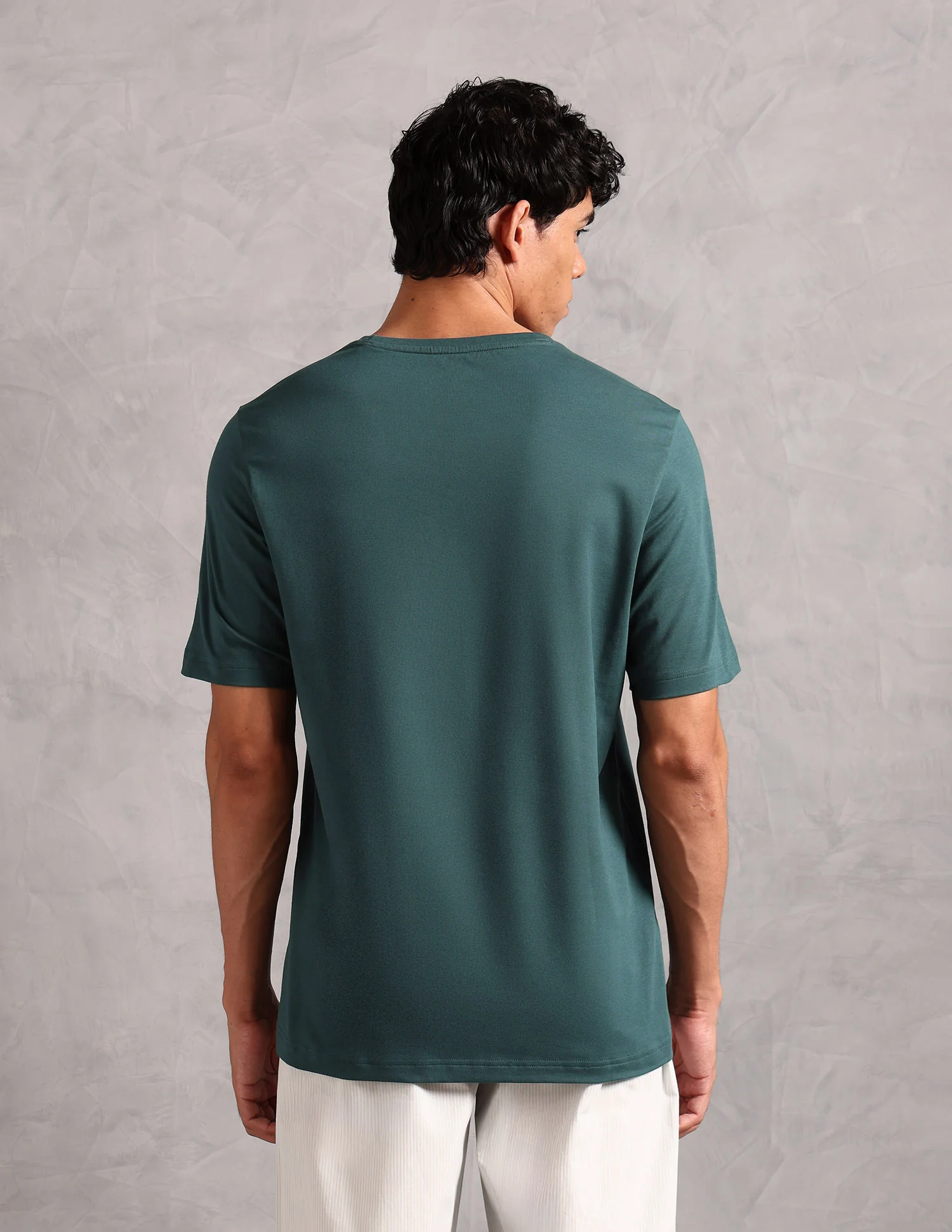 Comfort Fit Pure Cotton OEE12 Lounge T-Shirt - Pack Of 1 - Image 5