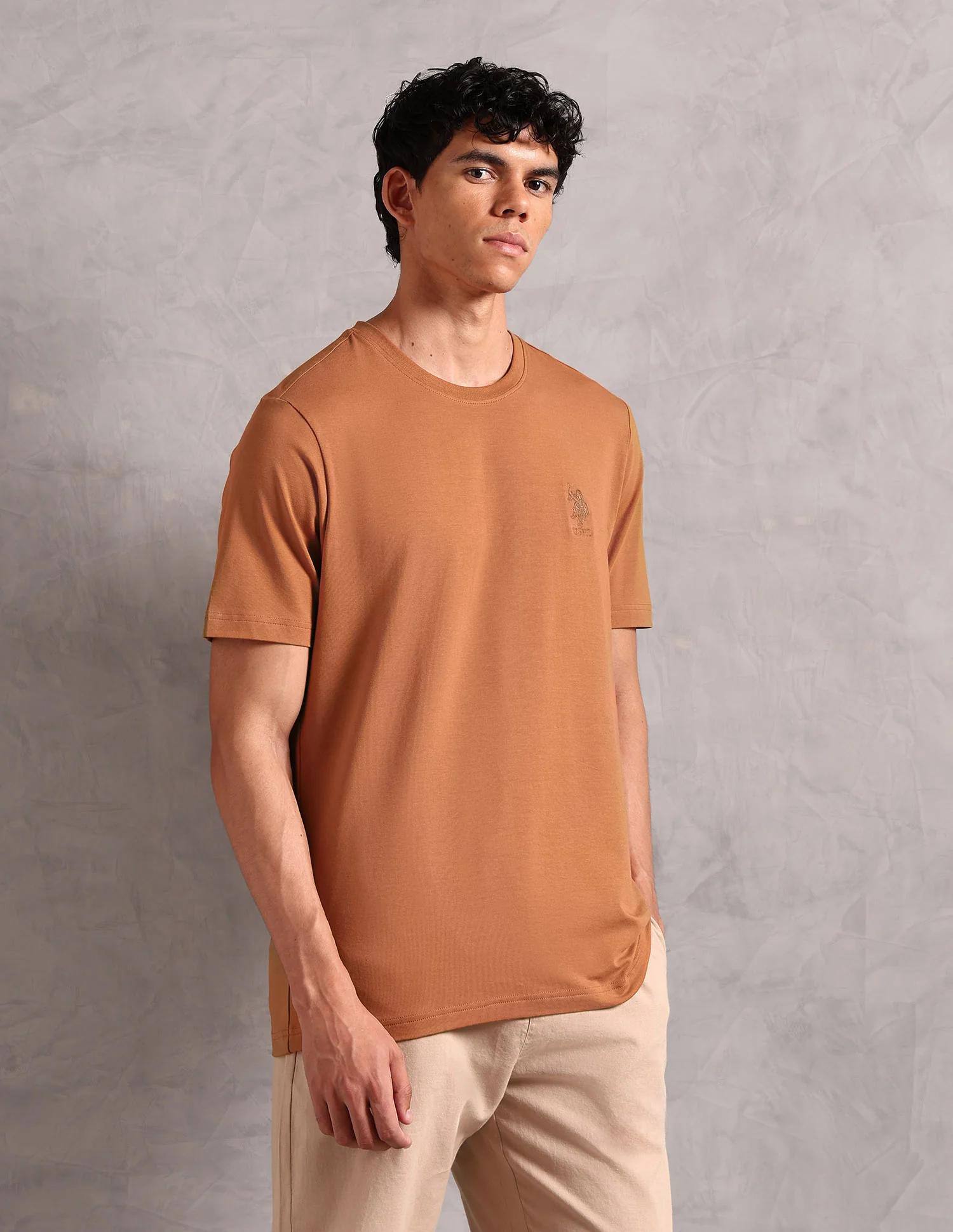Comfort Fit Pure Cotton OEE12 Lounge T-Shirt - Pack Of 1 - Image 4