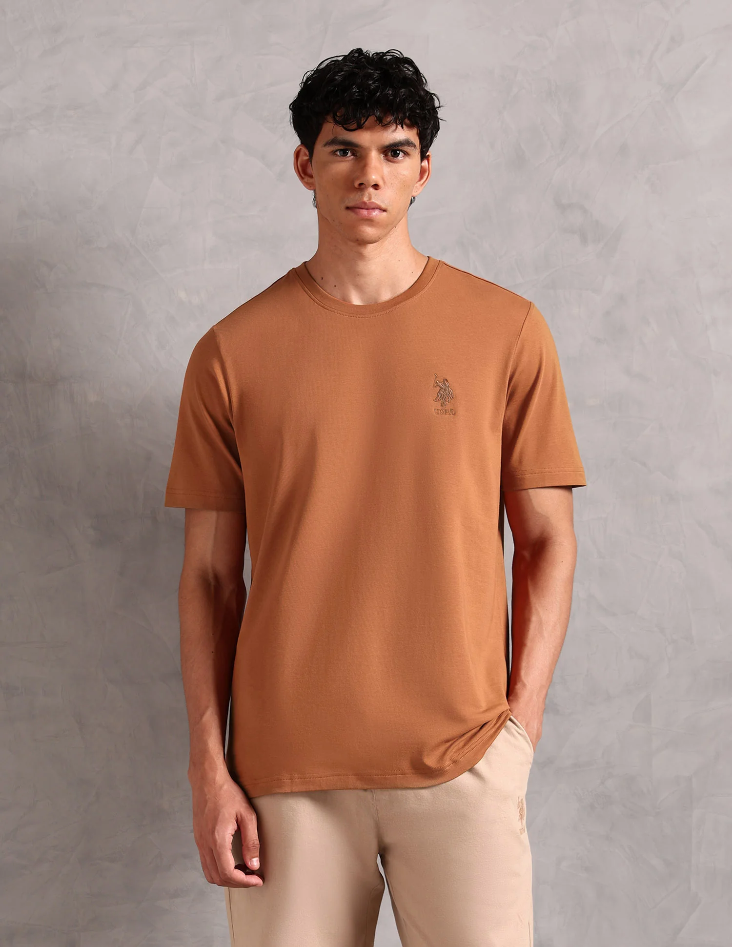Comfort Fit Pure Cotton OEE12 Lounge T-Shirt - Pack Of 1 - Image 6