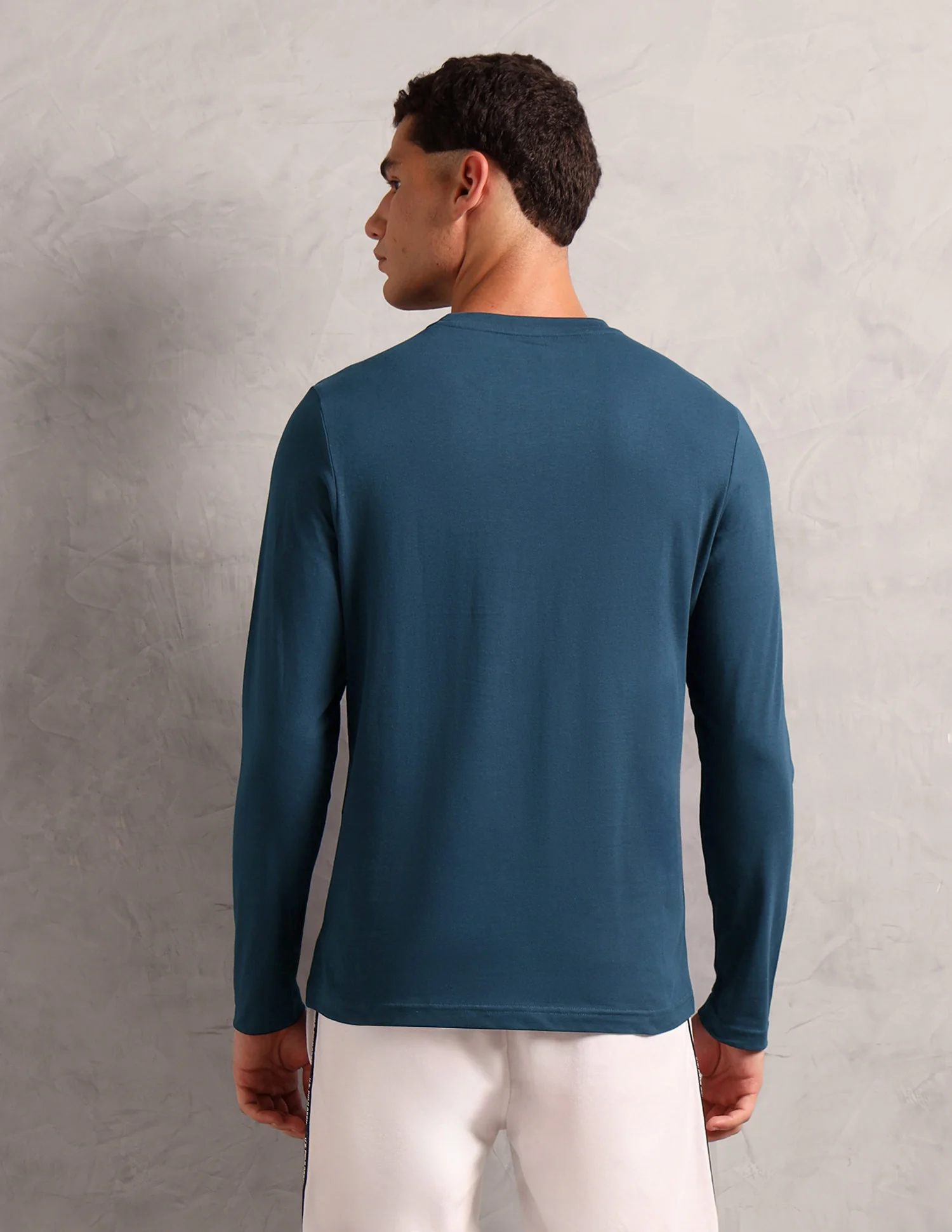 Comfort Fit Solid I693 Lounge T-Shirt - Pack Of 1 - Image 5