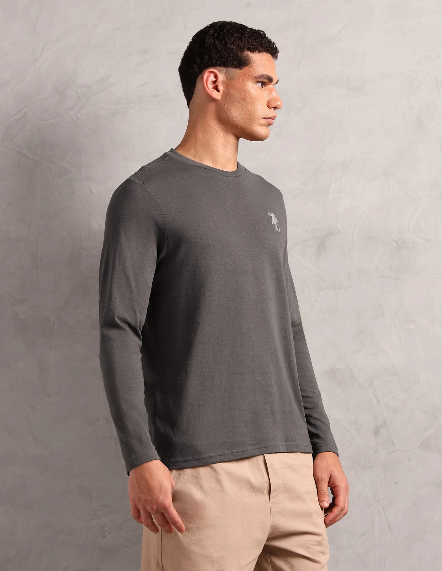 Comfort Fit Solid I693 Lounge T-Shirt - Pack Of 1 - Image 4